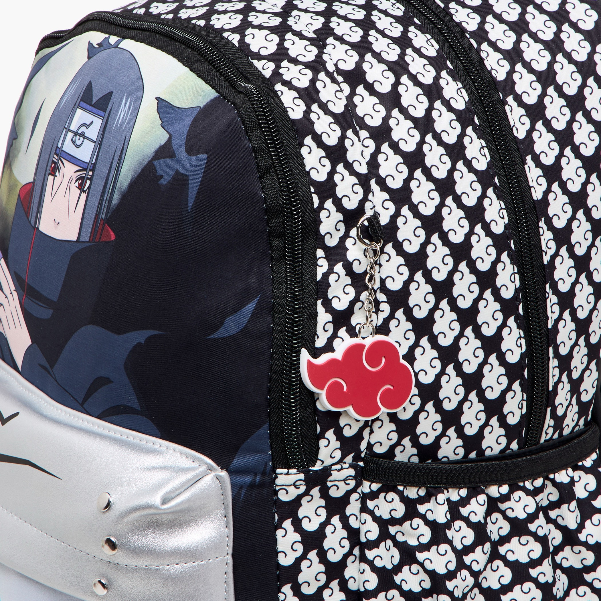 TV Tokyo Naruto Print Trolley Backpack with Retractable Handle - 16 inches-school-bagsandbackpacks-trolleybags-image-14