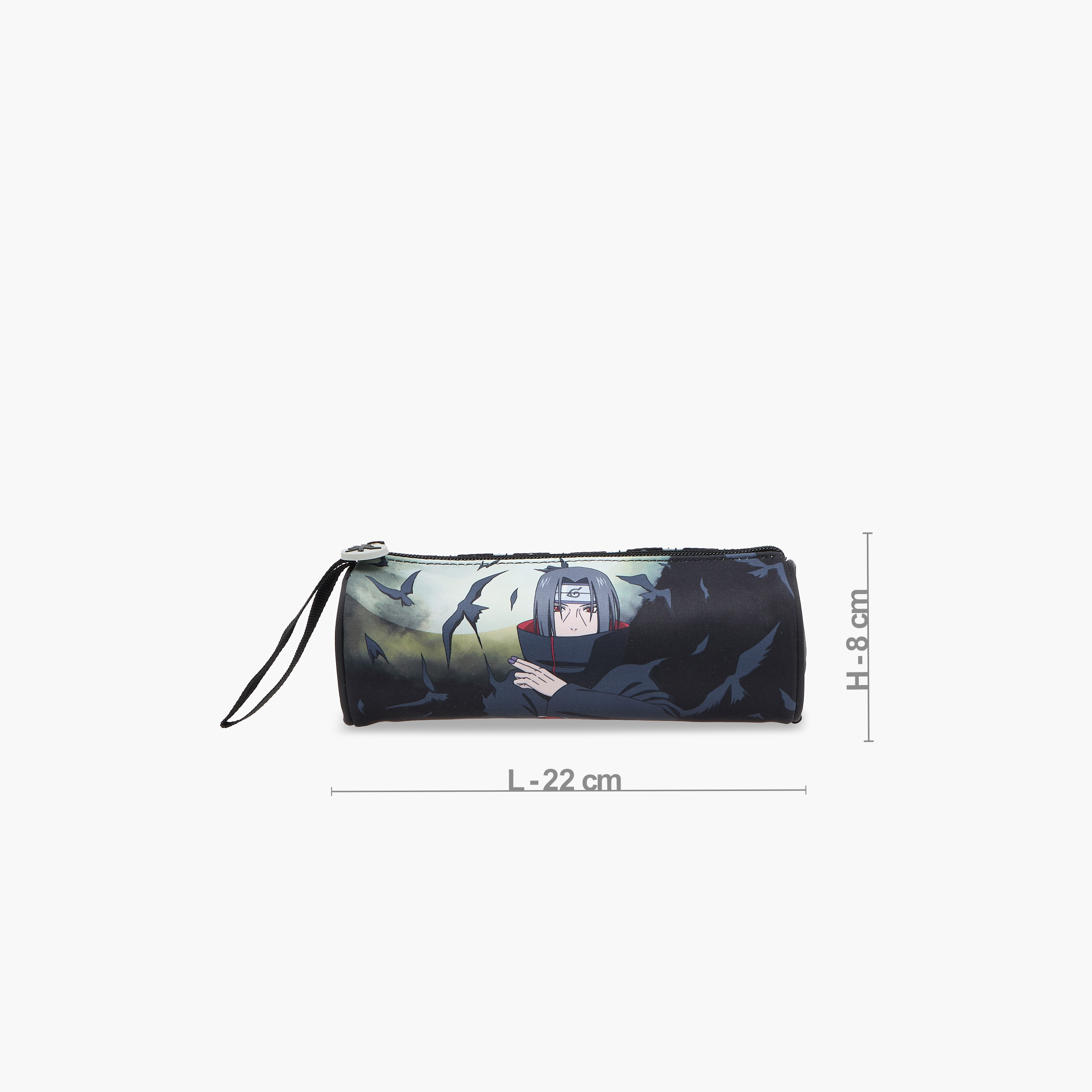 TV Tokyo Naruto Print Pencil Pouch with Zip Closure-school-stationery-pencilcases-image-2