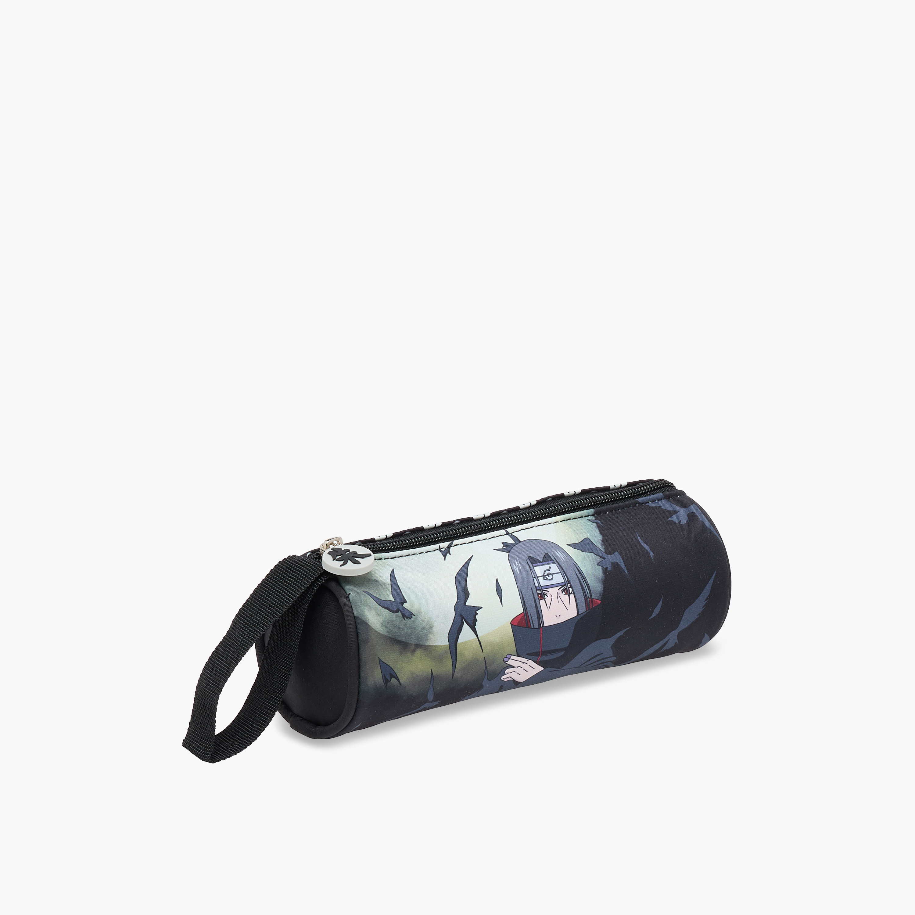 TV Tokyo Naruto Print Pencil Pouch with Zip Closure-school-stationery-pencilcases-image-3