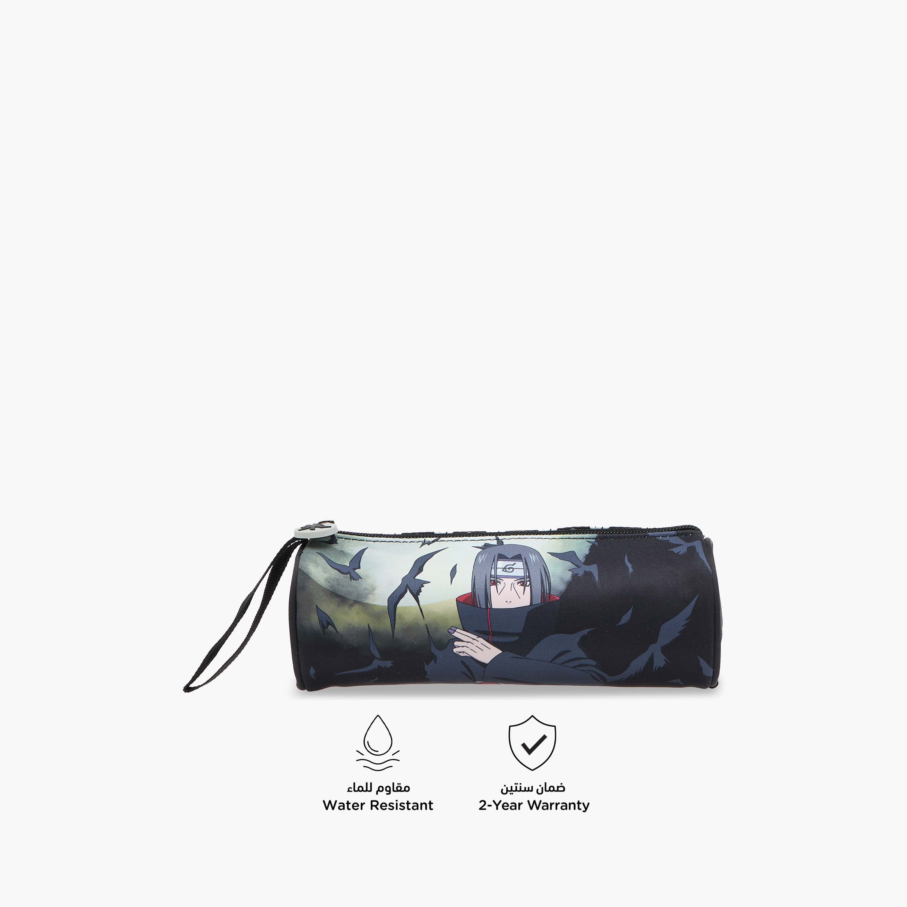 TV Tokyo Naruto Print Pencil Pouch with Zip Closure-school-stationery-pencilcases-image-4