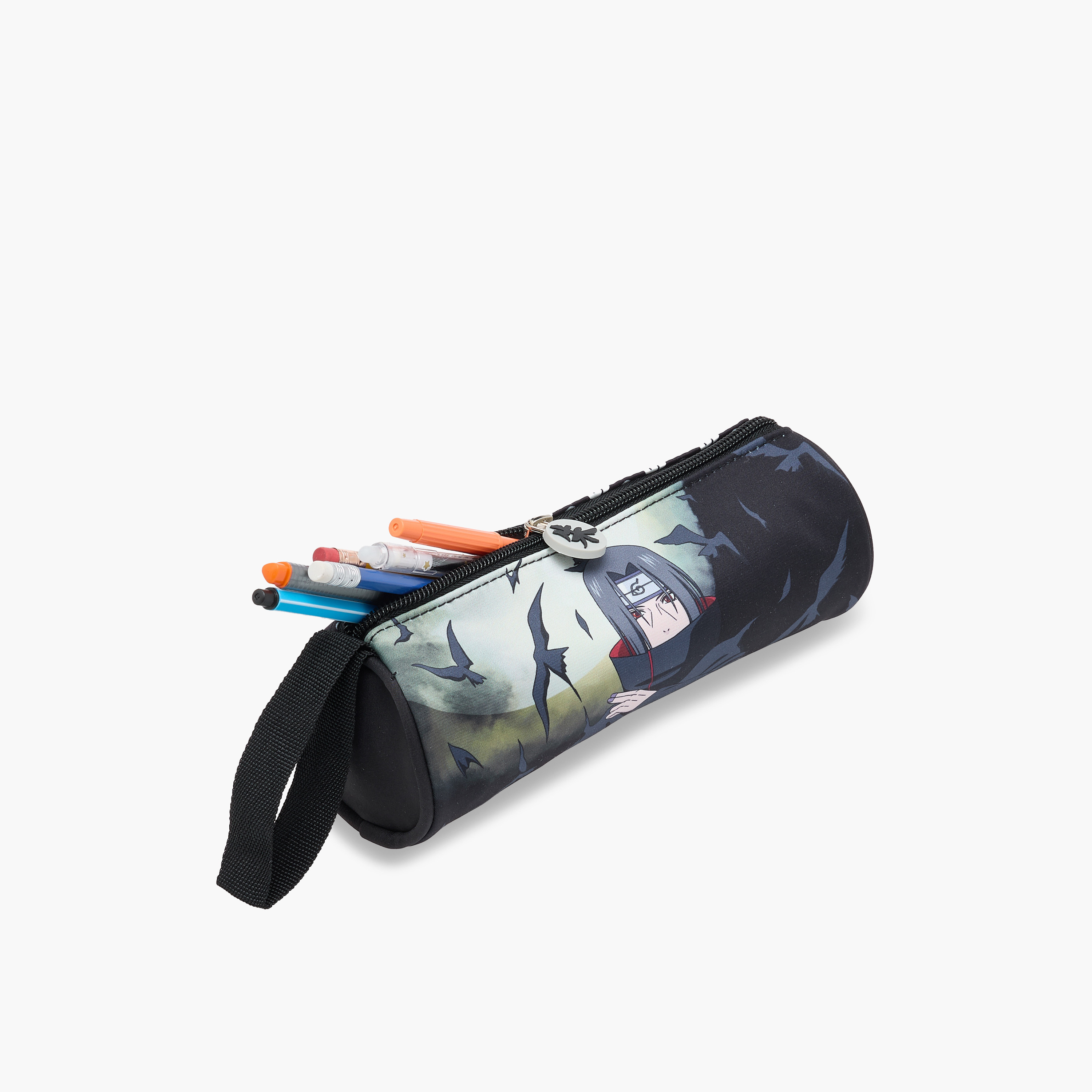 TV Tokyo Naruto Print Pencil Pouch with Zip Closure-school-stationery-pencilcases-image-7