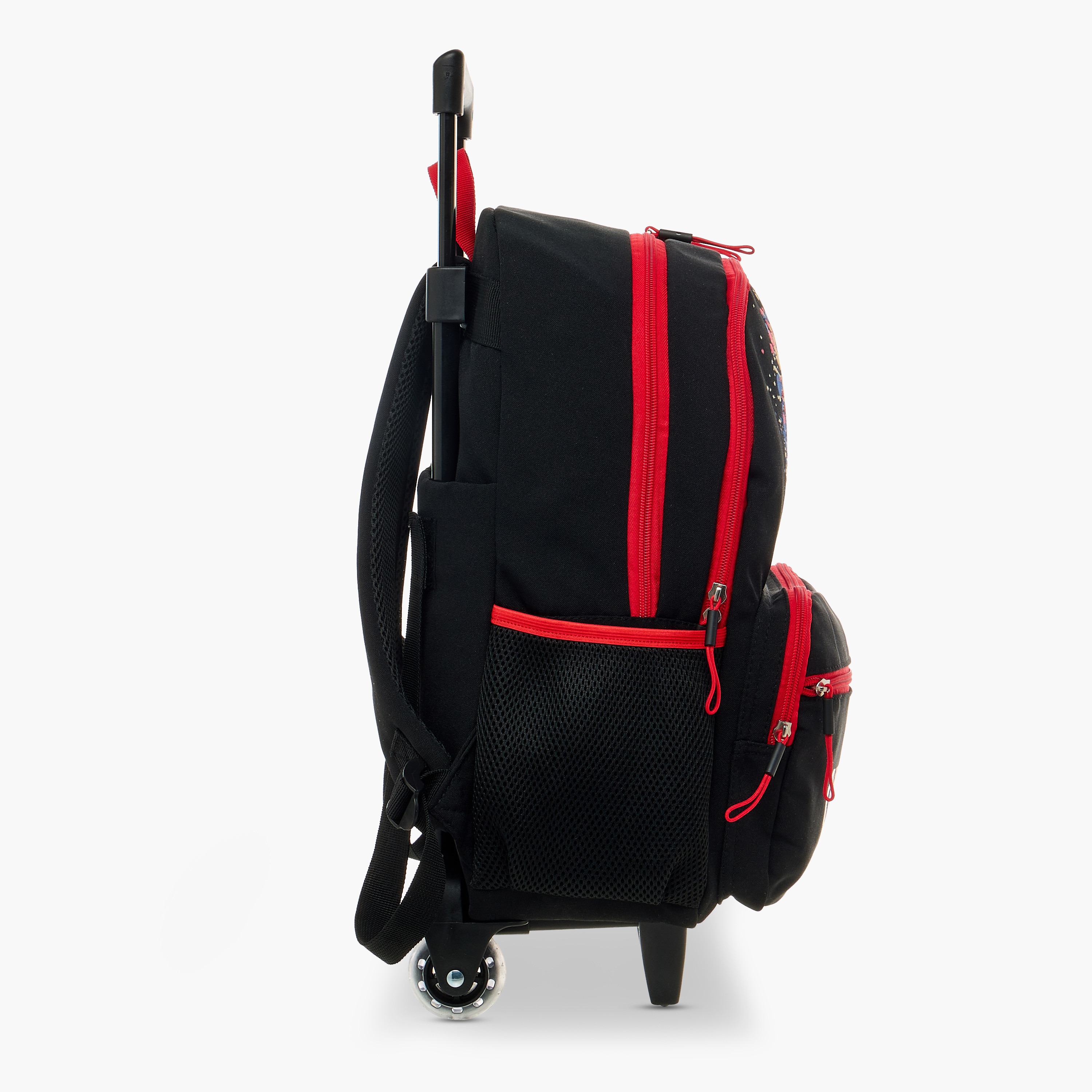 Toei Animation One Piece Print Trolley Backpack with Retractable Handle - 16 inches-school-bagsandbackpacks-trolleybags-image-3