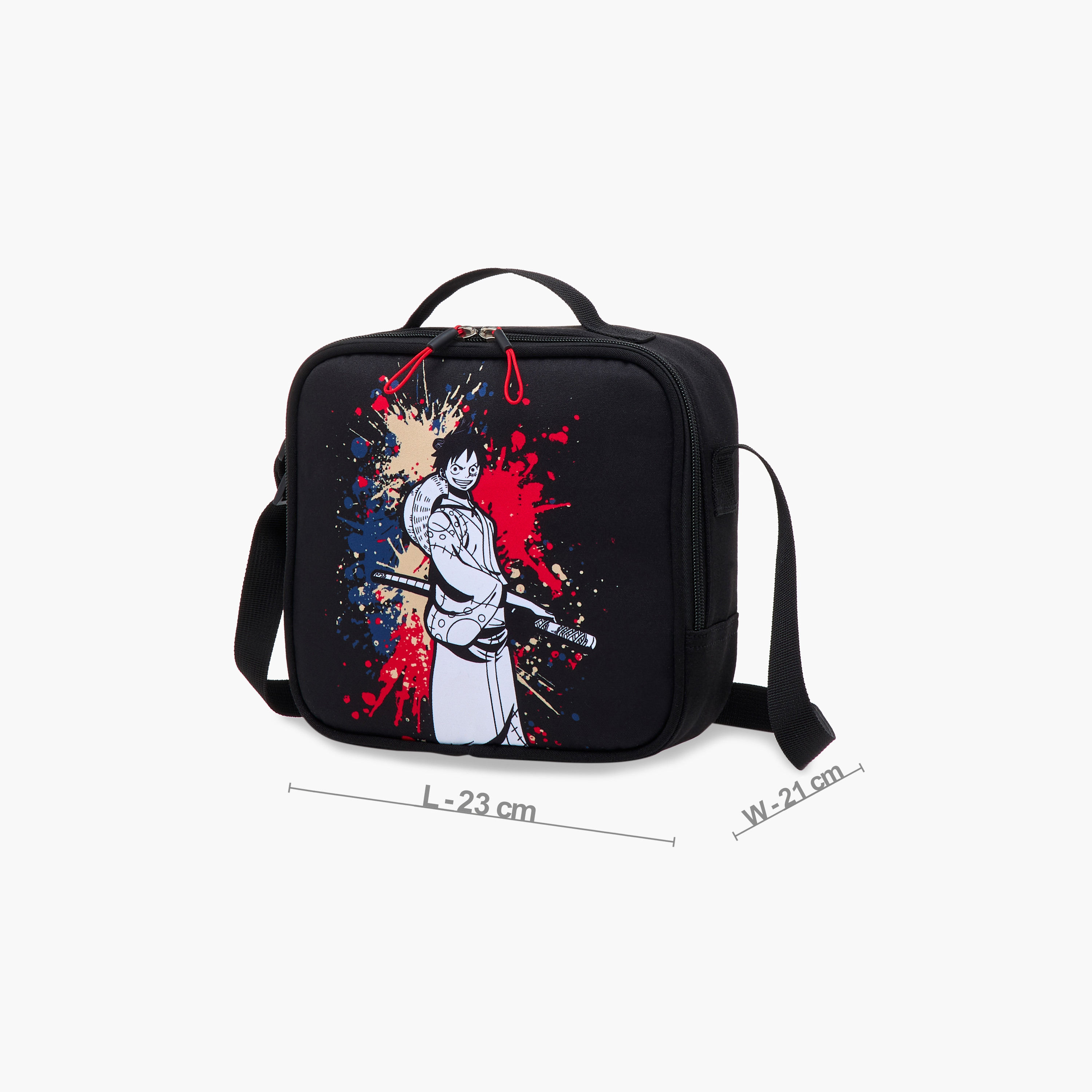 One Piece Print Lunch Bag with Zip Closure-school-lunchessentials-lunchbags-image-2