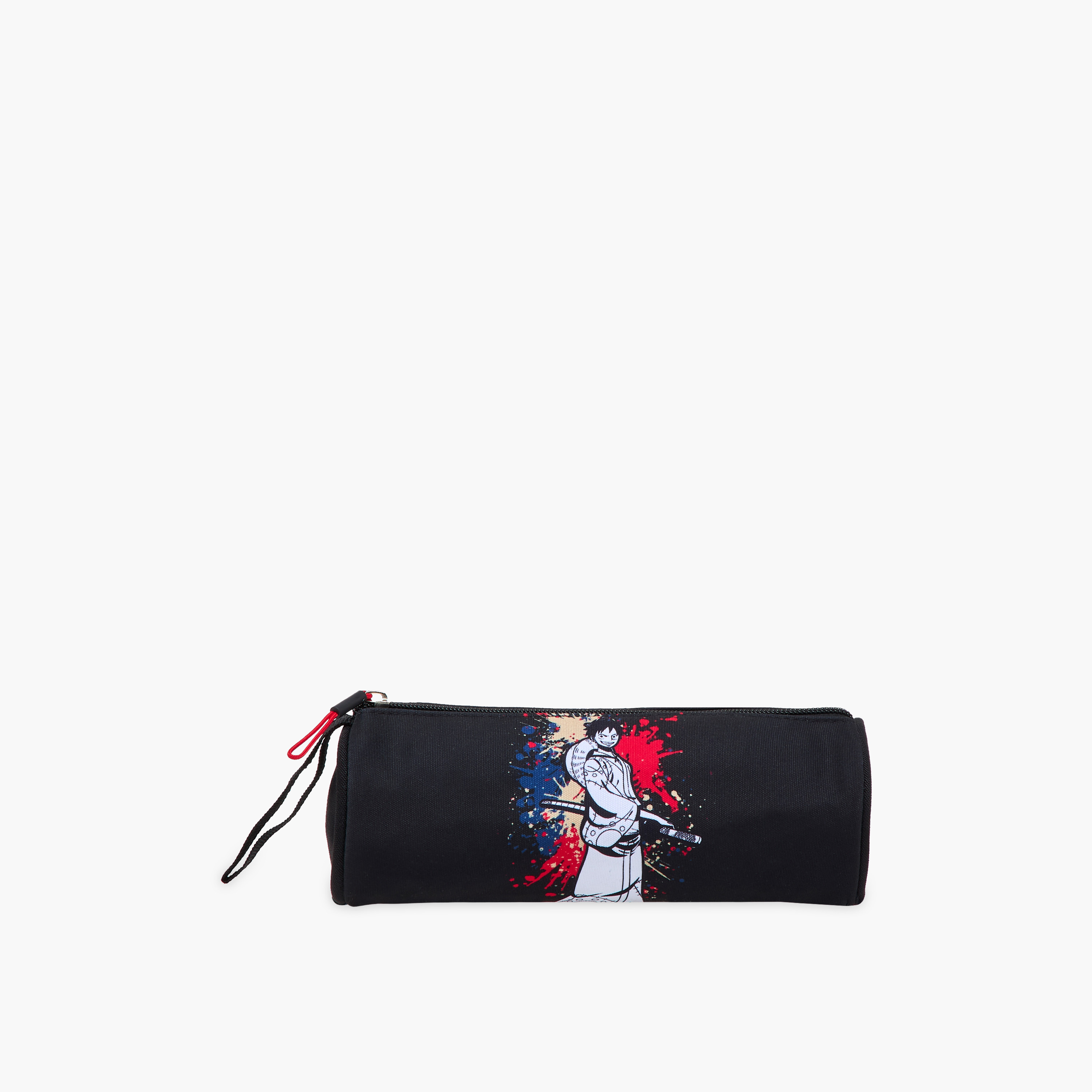 مقلمة بسحاب إغلاق وطبعات وان بيس-school-stationery-pencilcases-image-8