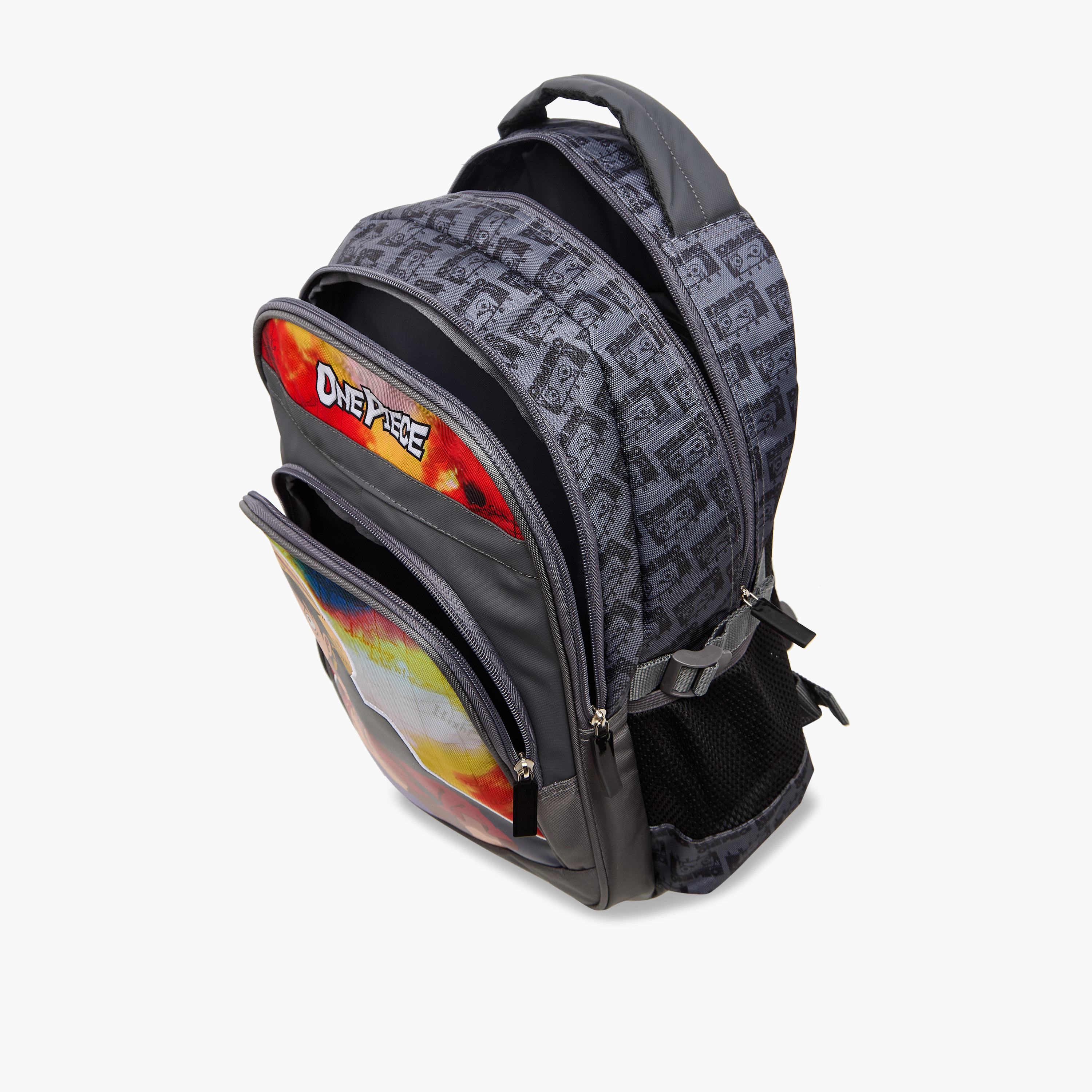 Toei Animation One Piece Print Backpack with Adjustable Straps and Zip Closure - 16 inches-school-bagsandbackpacks-backpacks-image-12