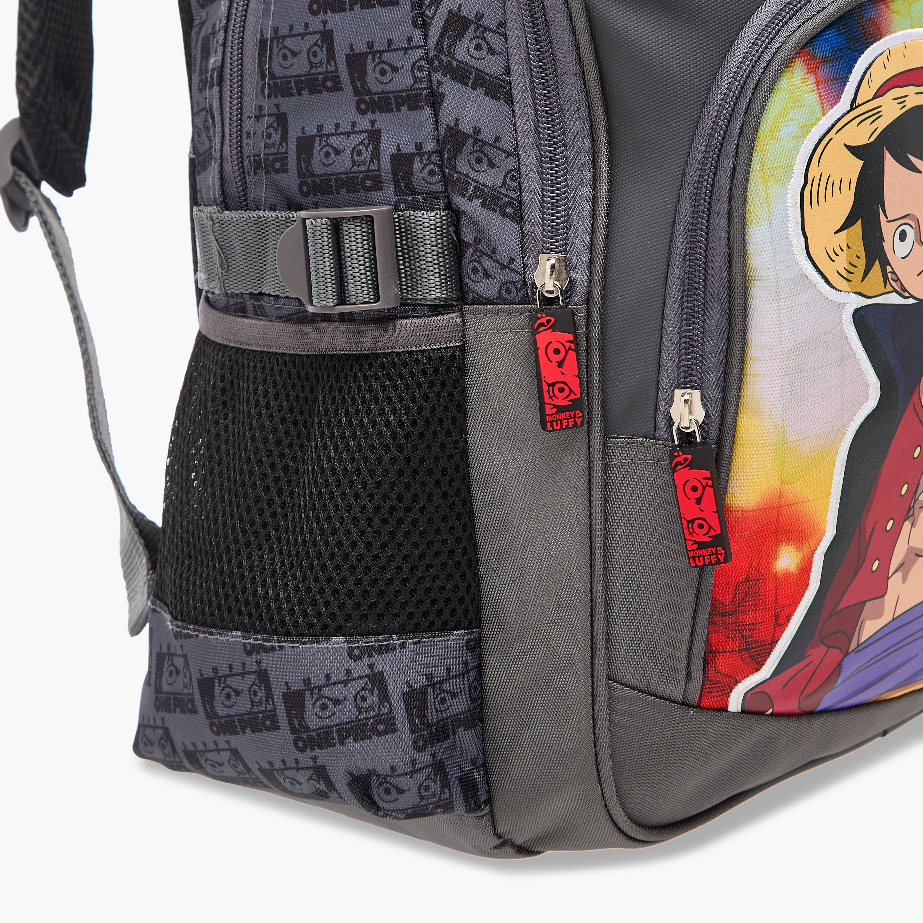 Toei Animation One Piece Print Backpack with Adjustable Straps and Zip Closure - 16 inches-school-bagsandbackpacks-backpacks-image-9