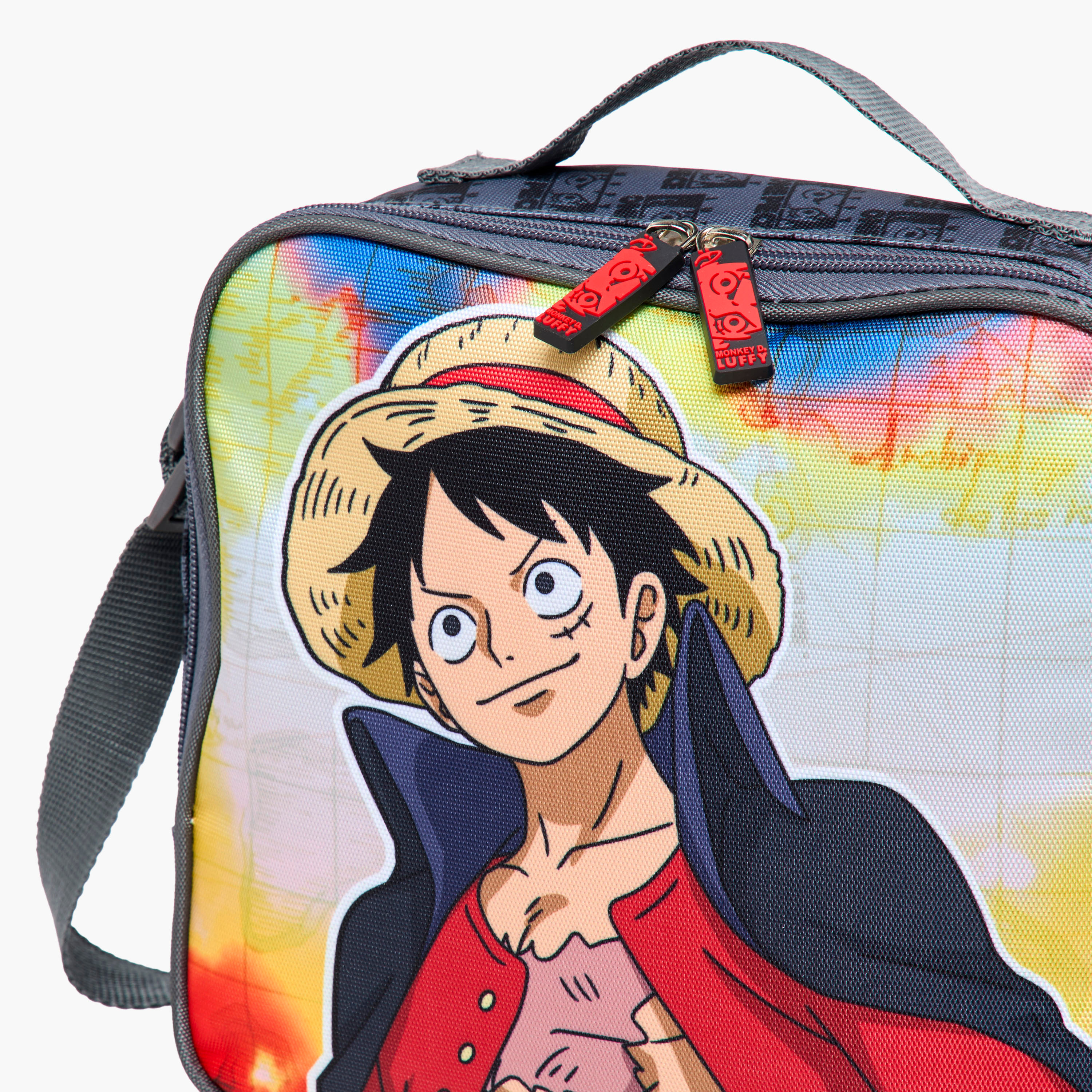 Toei Animation One Piece Print Lunch Bag with Adjustable Strap and Zip Closure-school-lunchessentials-lunchbags-image-4
