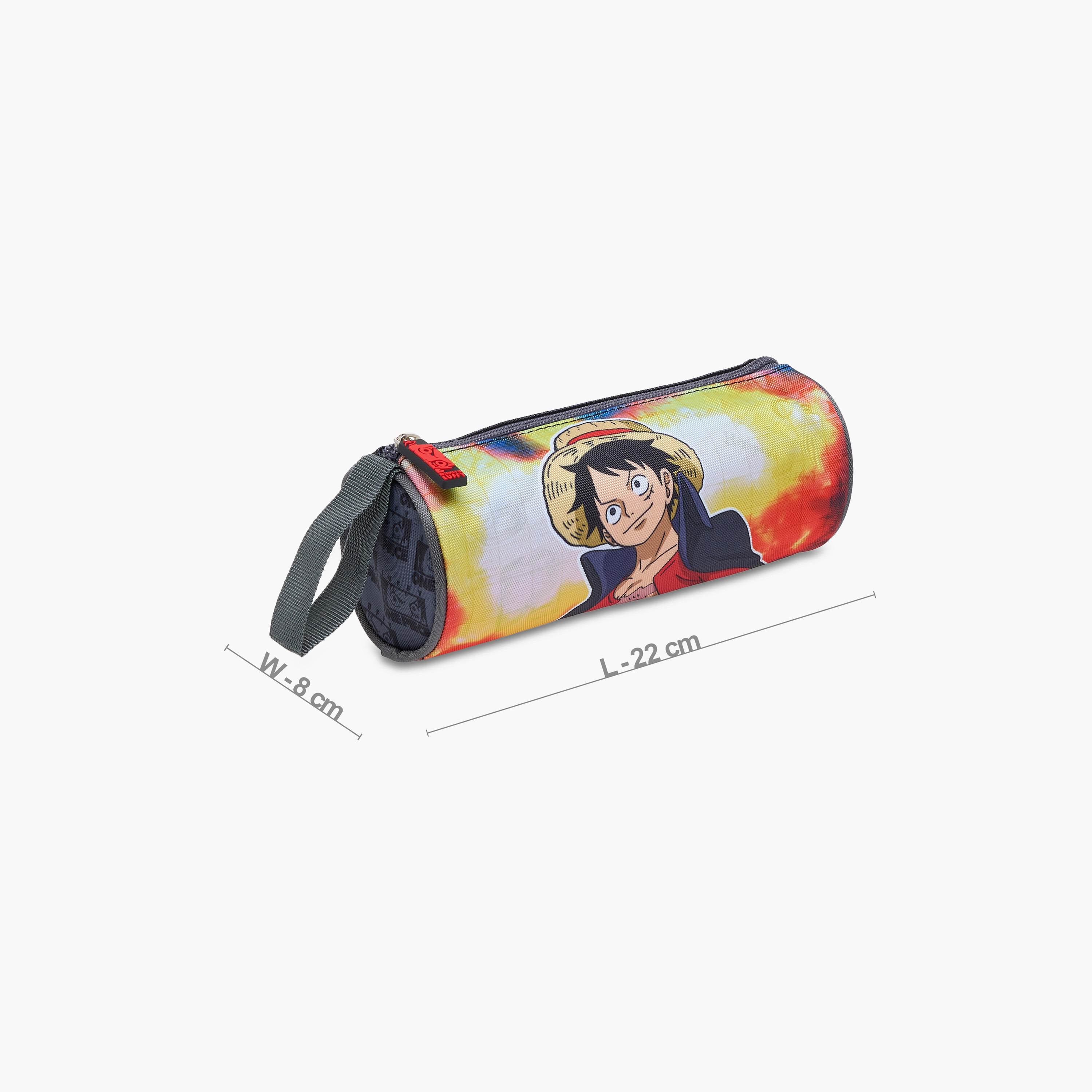 Toei Animation One Piece Print Pencil Pouch with Zip Closure-school-stationery-pencilcases-image-2