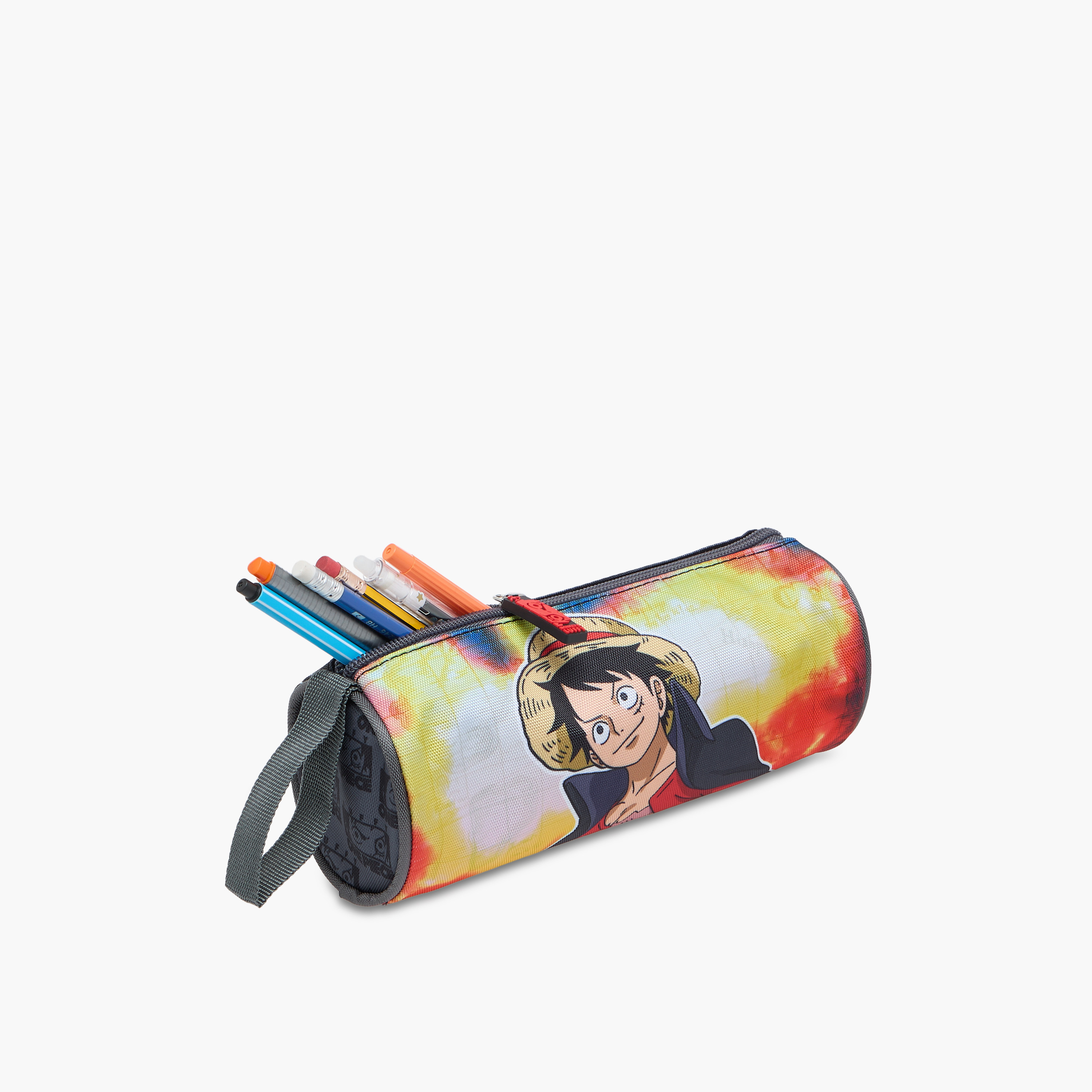 Toei Animation One Piece Print Pencil Pouch with Zip Closure-school-stationery-pencilcases-image-6