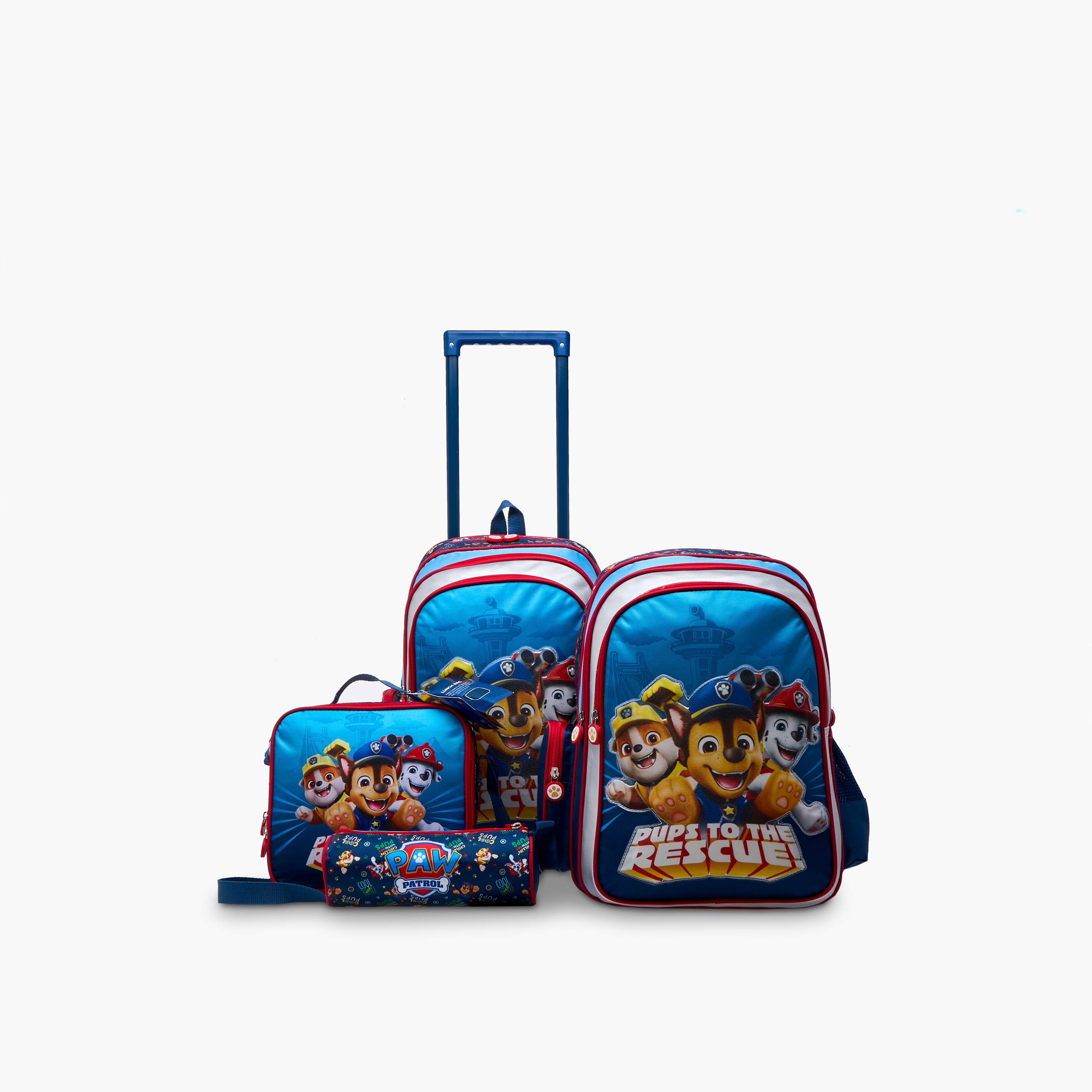 PAW Patrol Print Backpack with Adjustable Straps and Zip Closure - 16 inches-school-bagsandbackpacks-backpacks-image-10