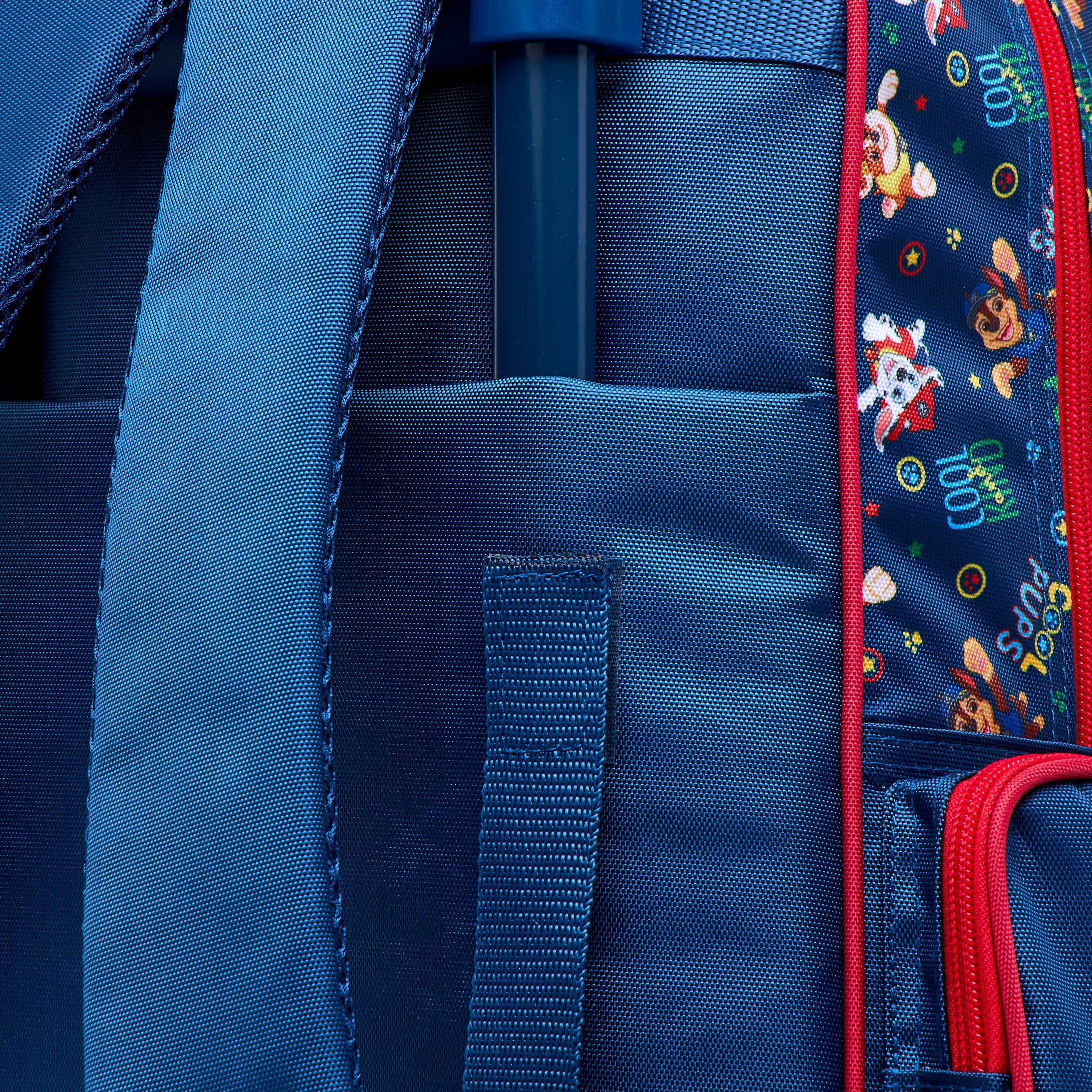 PAW Patrol Printed Trolley Bag for Boys 5-8 Years with Water Resistant Fabric -school-bagsandbackpacks-trolleybags-image-12