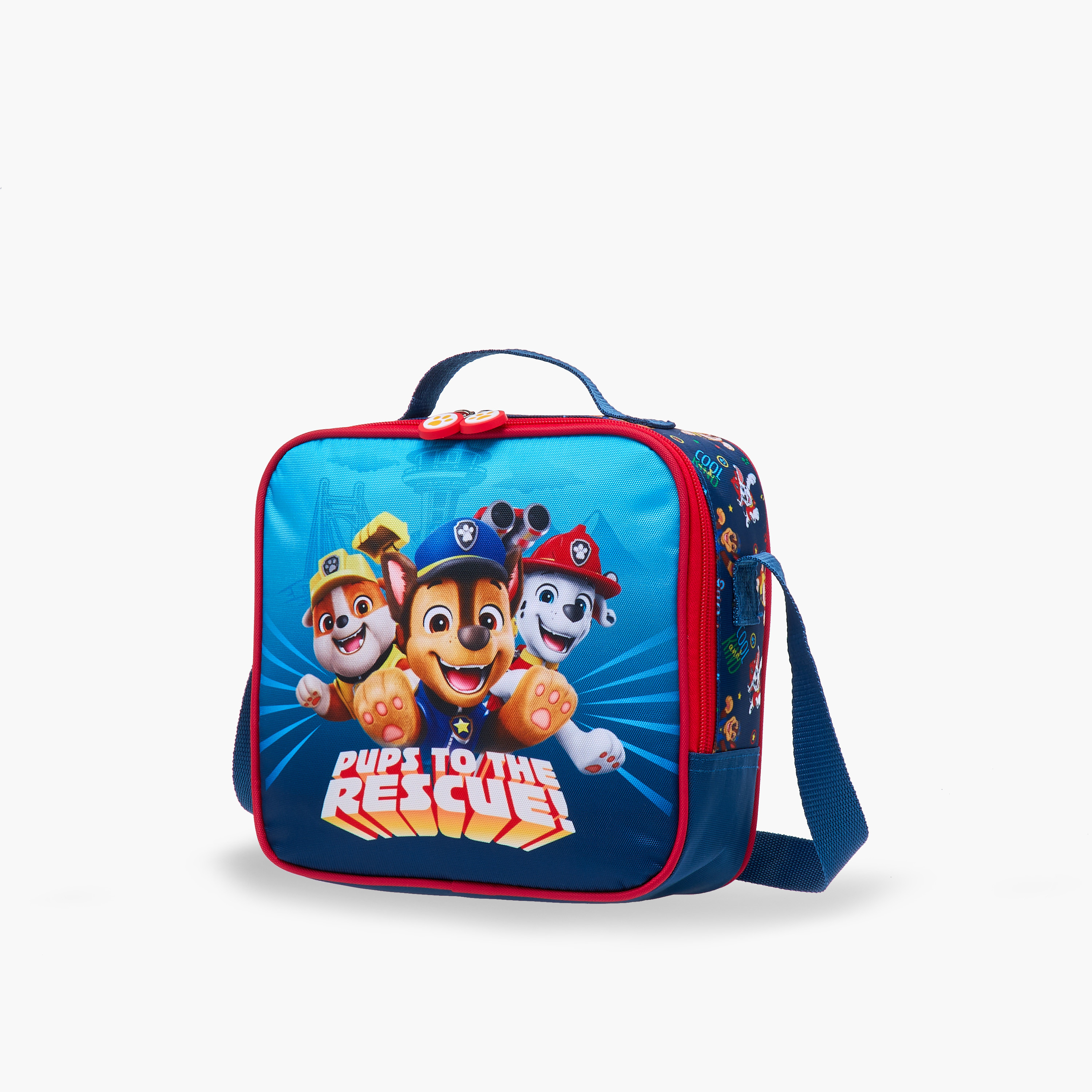 PAW Patrol Printed Lunch Bag with Zip Closure-school-lunchessentials-lunchbags-image-3