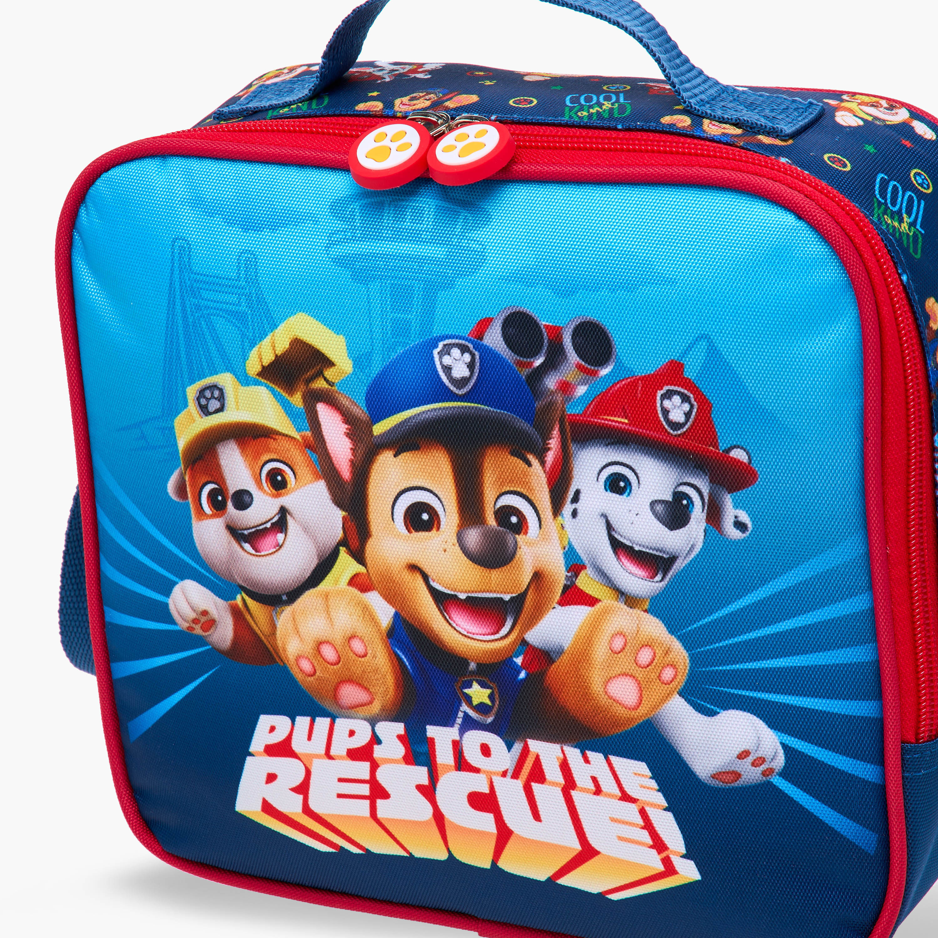 PAW Patrol Printed Lunch Bag with Zip Closure-school-lunchessentials-lunchbags-image-5