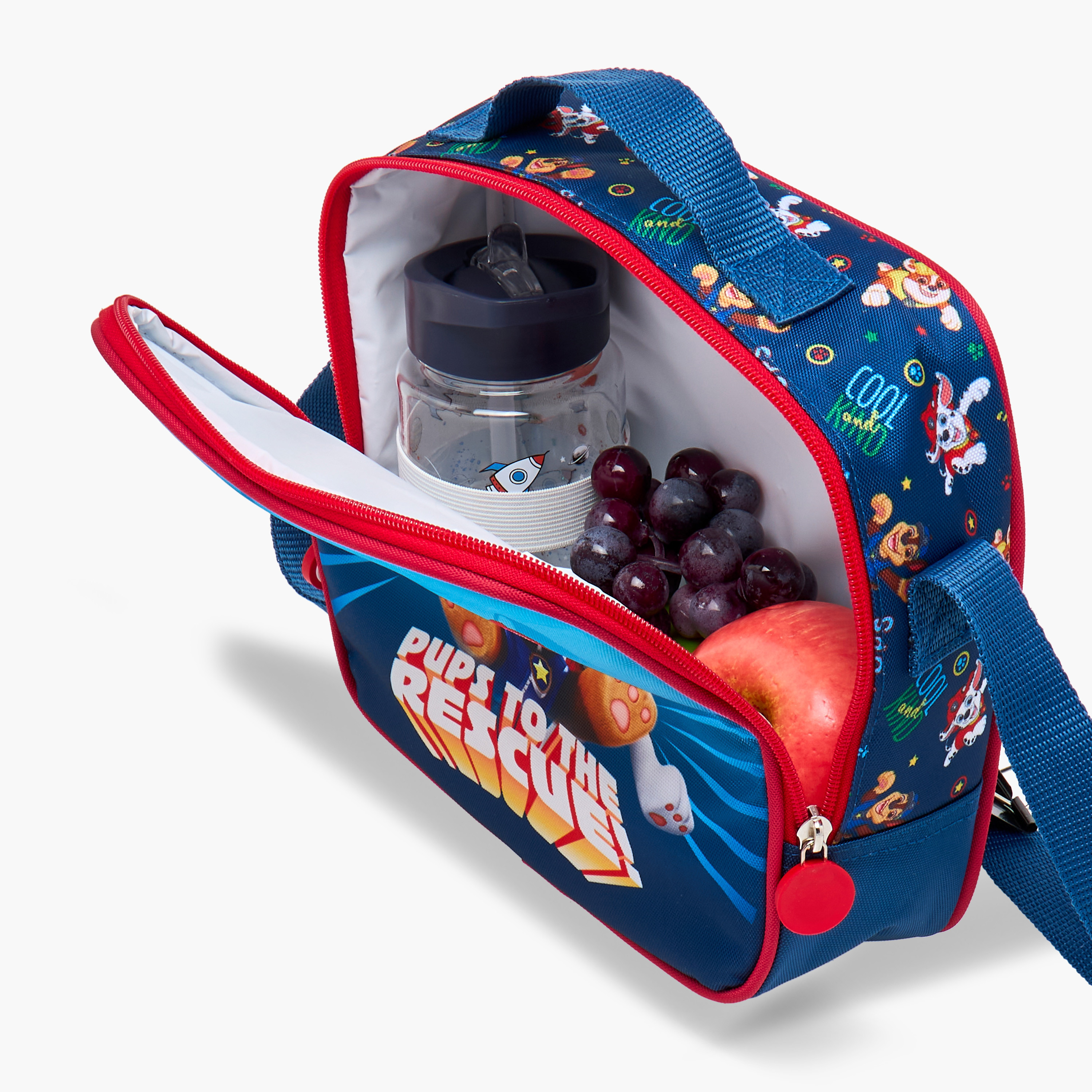 PAW Patrol Printed Lunch Bag with Zip Closure-school-lunchessentials-lunchbags-image-7