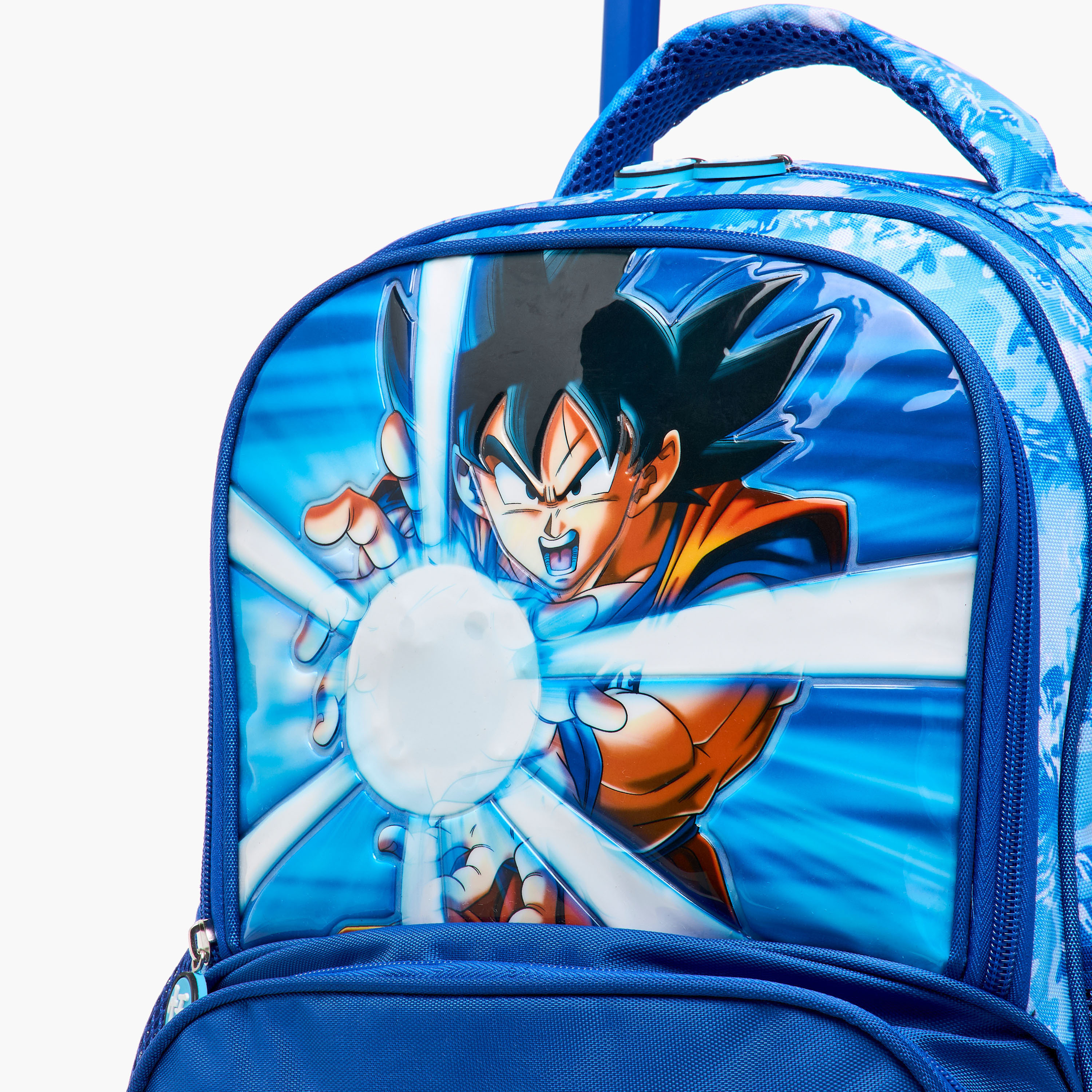 Spacetoon Dragon Ball Z Trolley Backpack with Retractable Handle - 16 inches-school-bagsandbackpacks-trolleybags-image-10