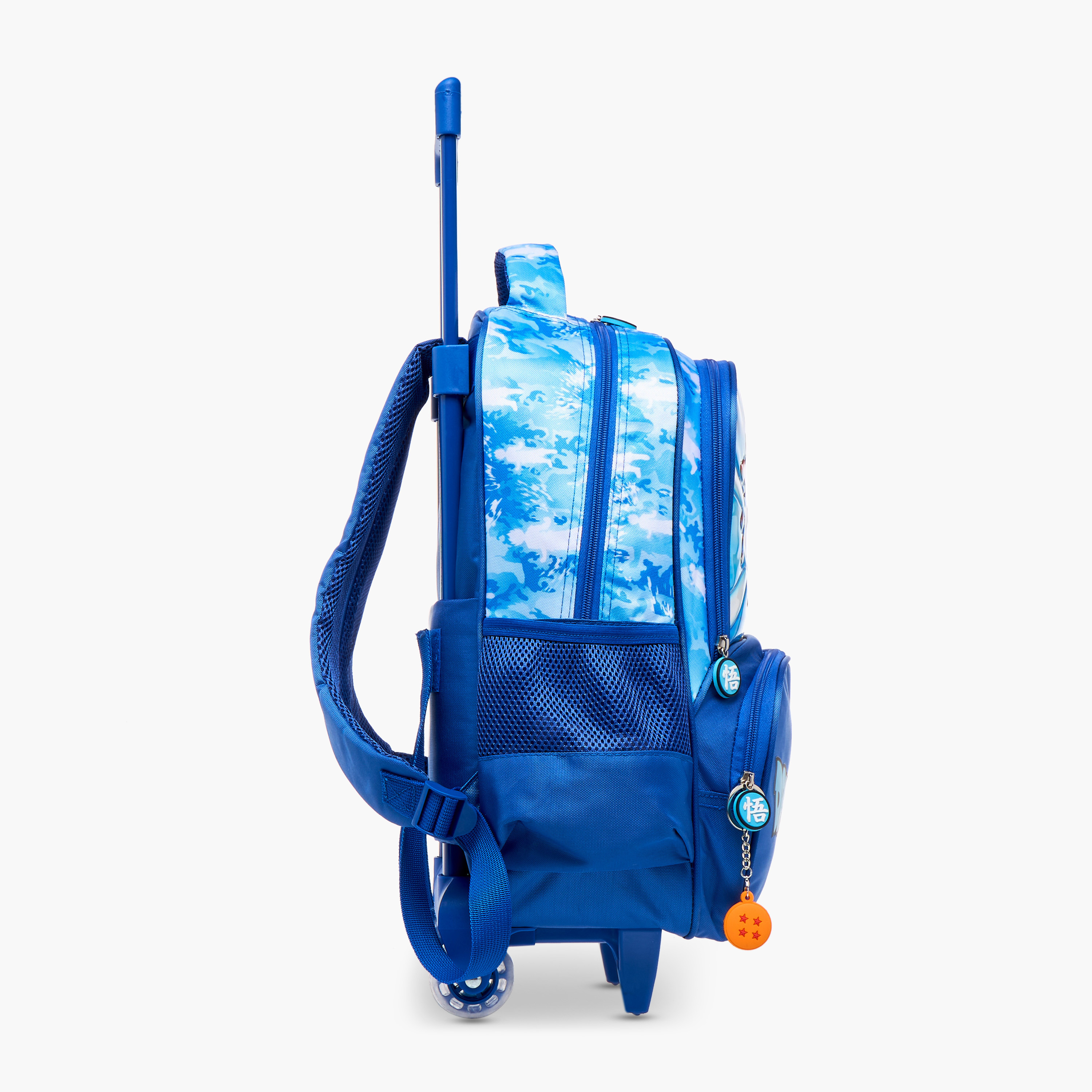Spacetoon Dragon Ball Z Trolley Backpack with Retractable Handle - 16 inches-school-bagsandbackpacks-trolleybags-image-3