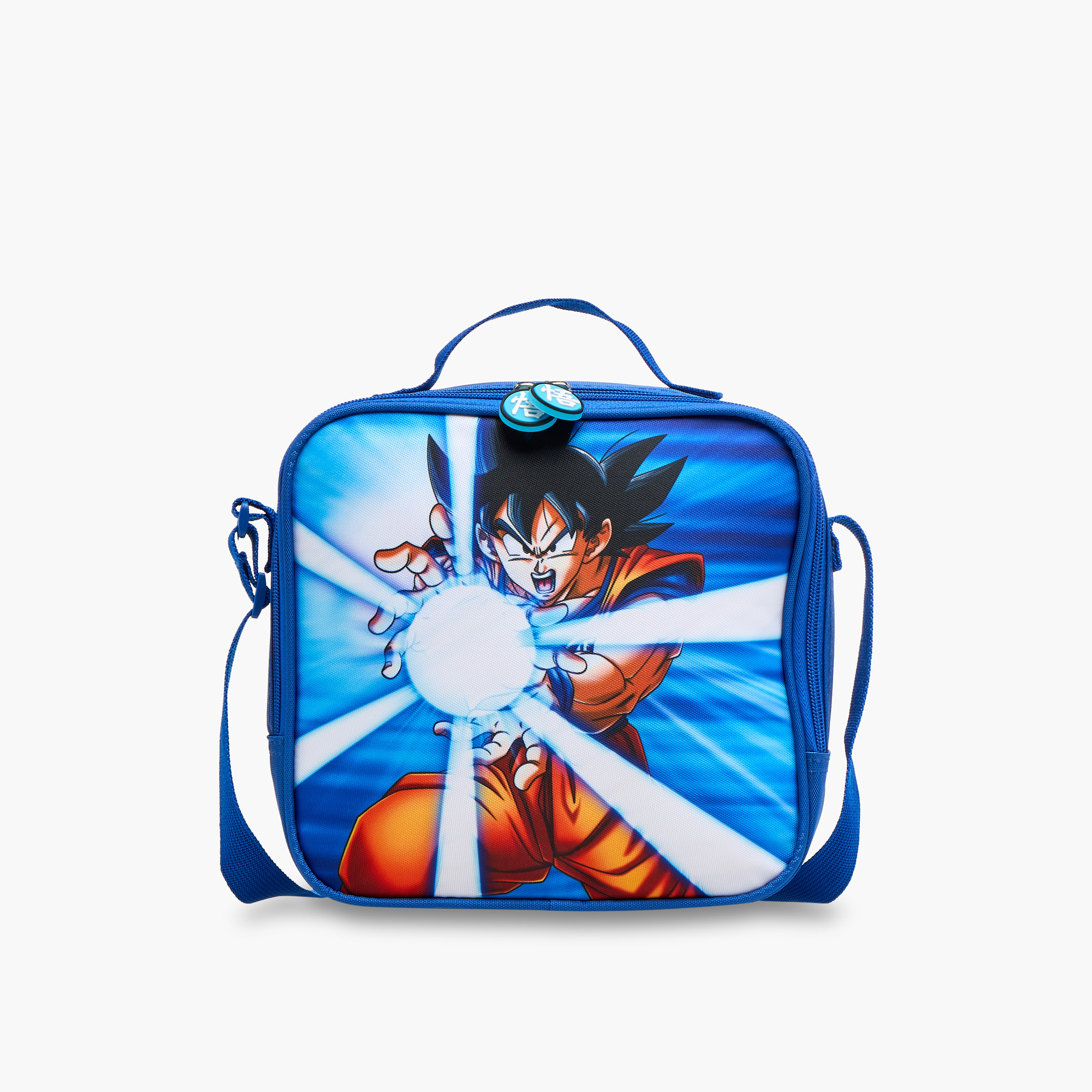 Spacetoon Dragon Ball Print Lunch Bag with Zip Closure-school-lunchessentials-lunchbags-image-1