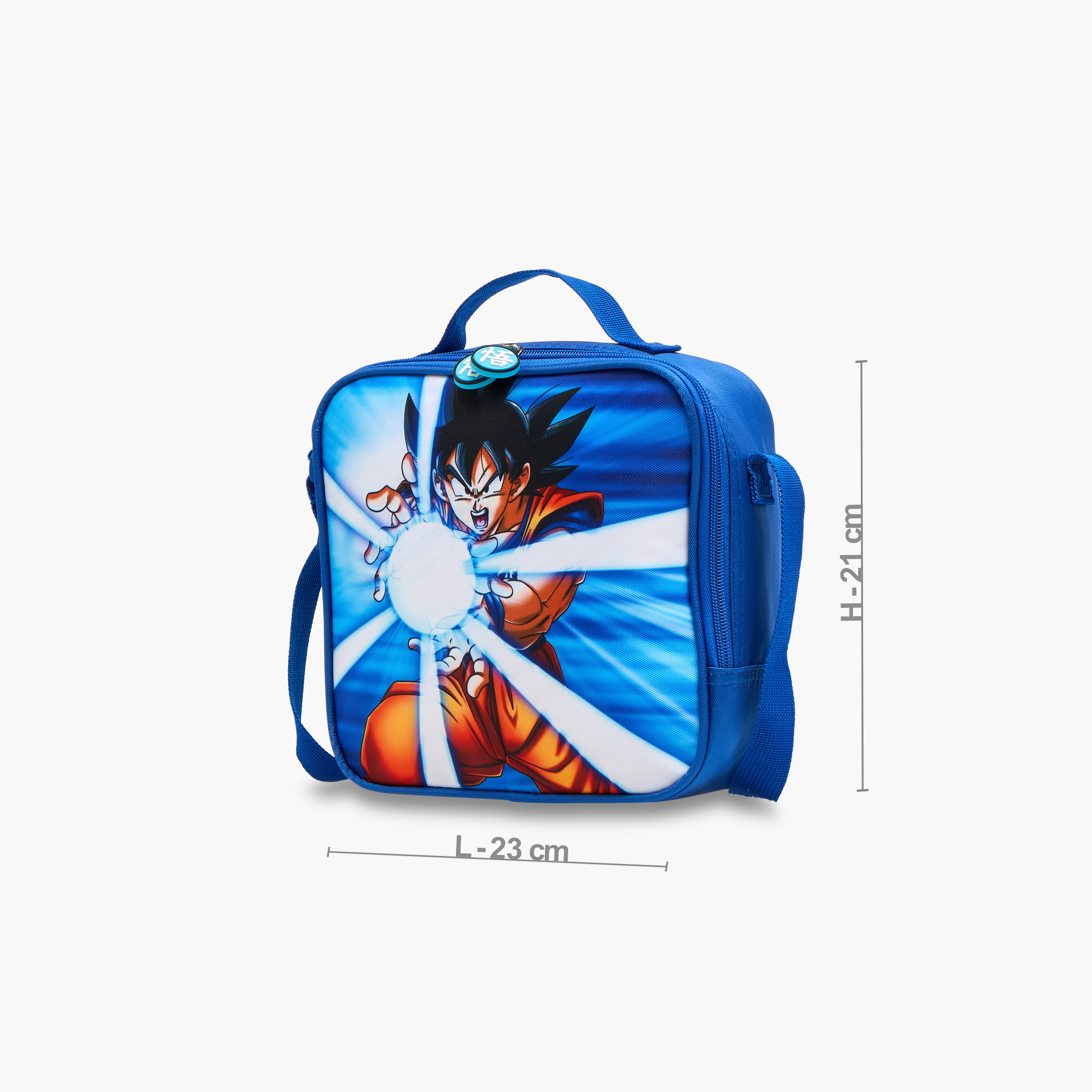 Spacetoon Dragon Ball Print Lunch Bag with Zip Closure-school-lunchessentials-lunchbags-image-2