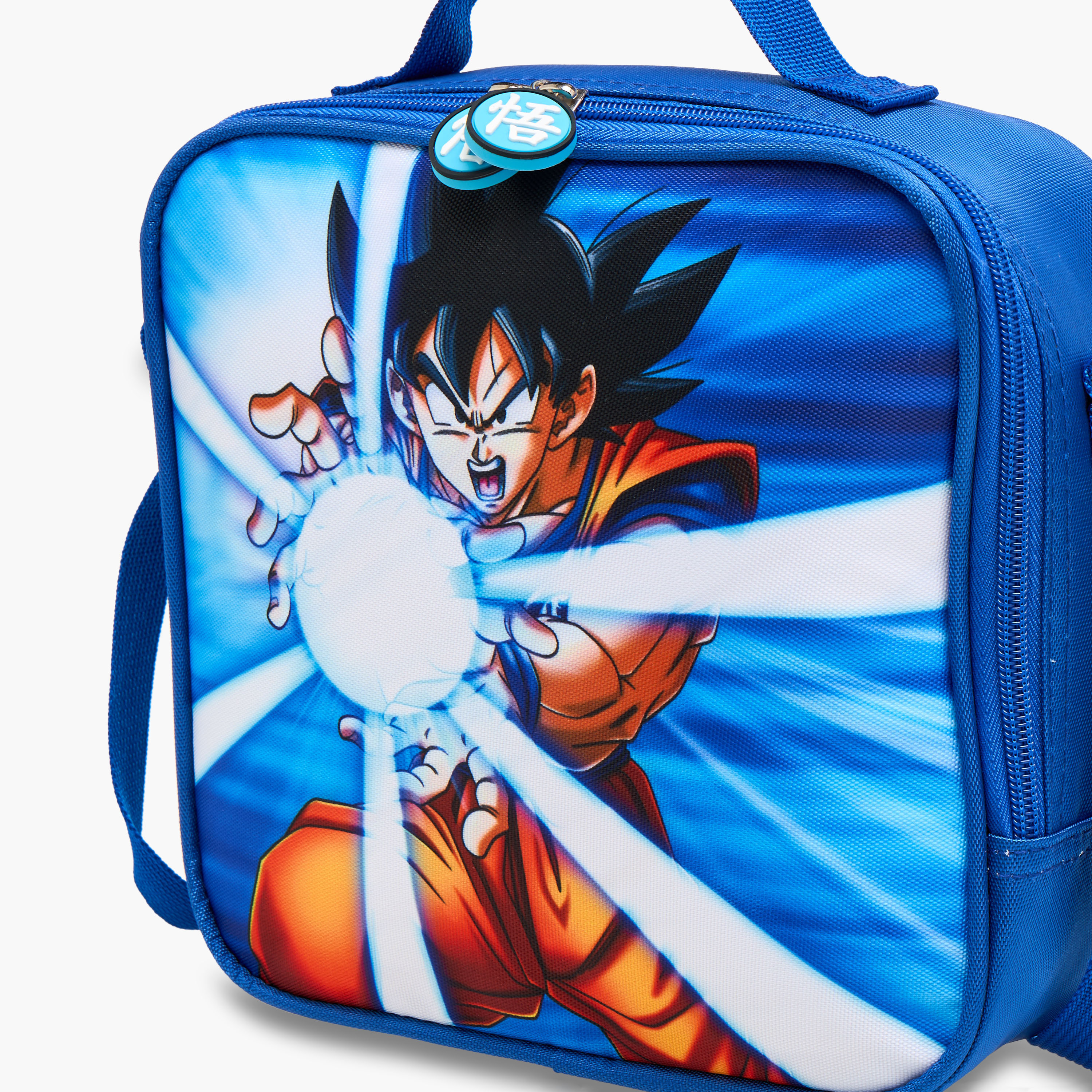 Spacetoon Dragon Ball Print Lunch Bag with Zip Closure-school-lunchessentials-lunchbags-image-5
