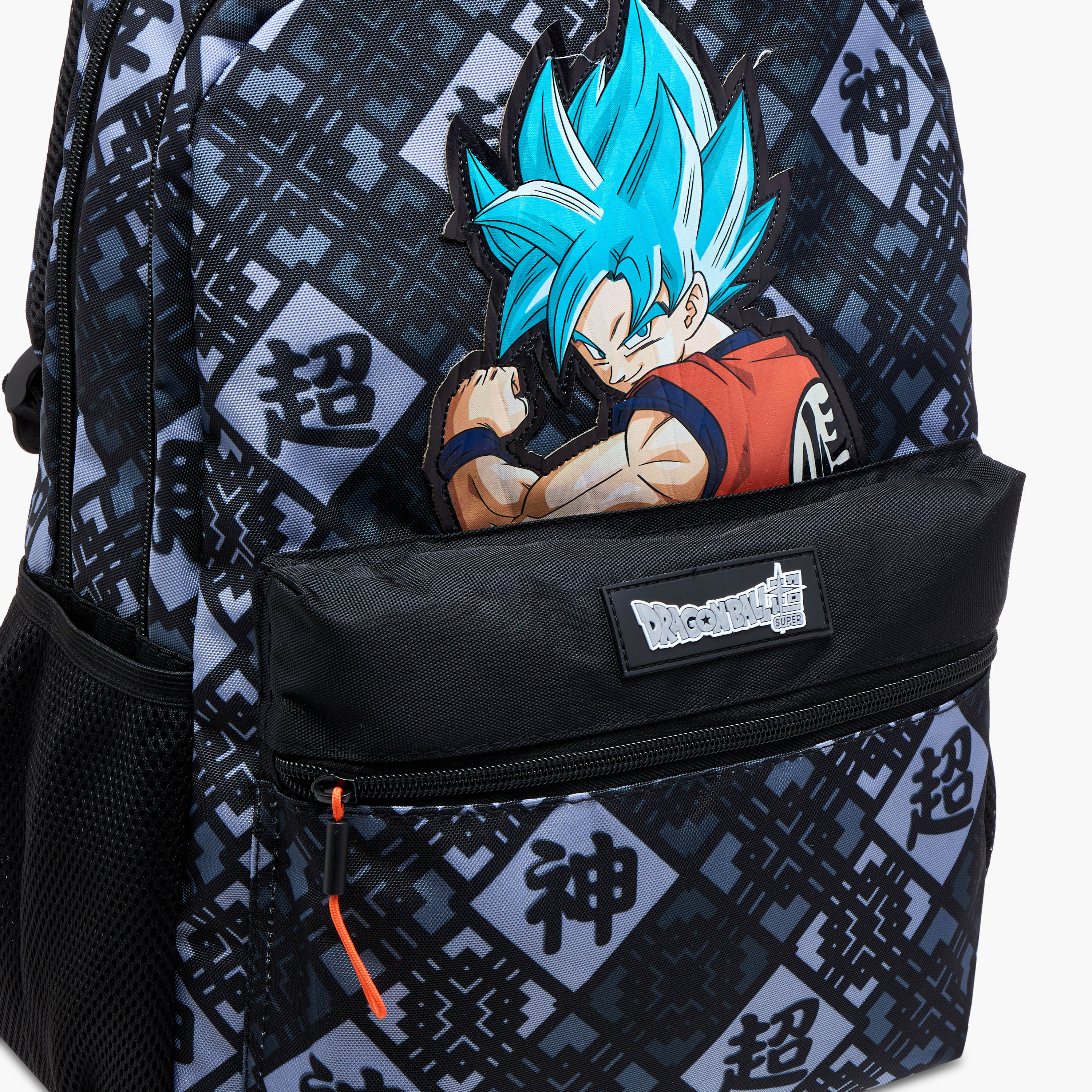 Spacetoon Dragon Ball Z Print Backpack with Adjustable Straps and Zip Closure - 16 inches-school-bagsandbackpacks-backpacks-image-7