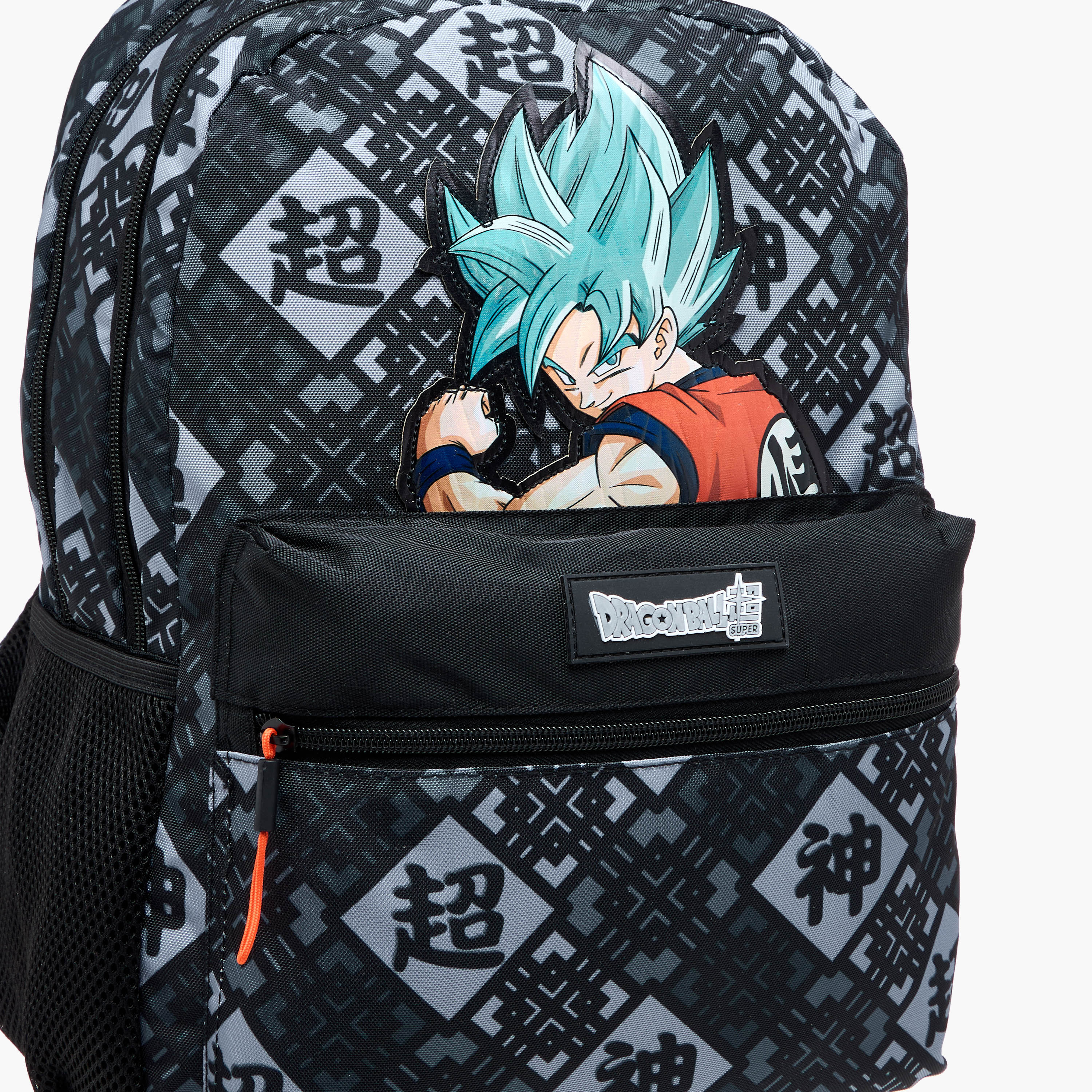 Spacetoon Dragon Ball Z Print Trolley Backpack with Retractable Handle - 16 inches-school-bagsandbackpacks-trolleybags-image-15