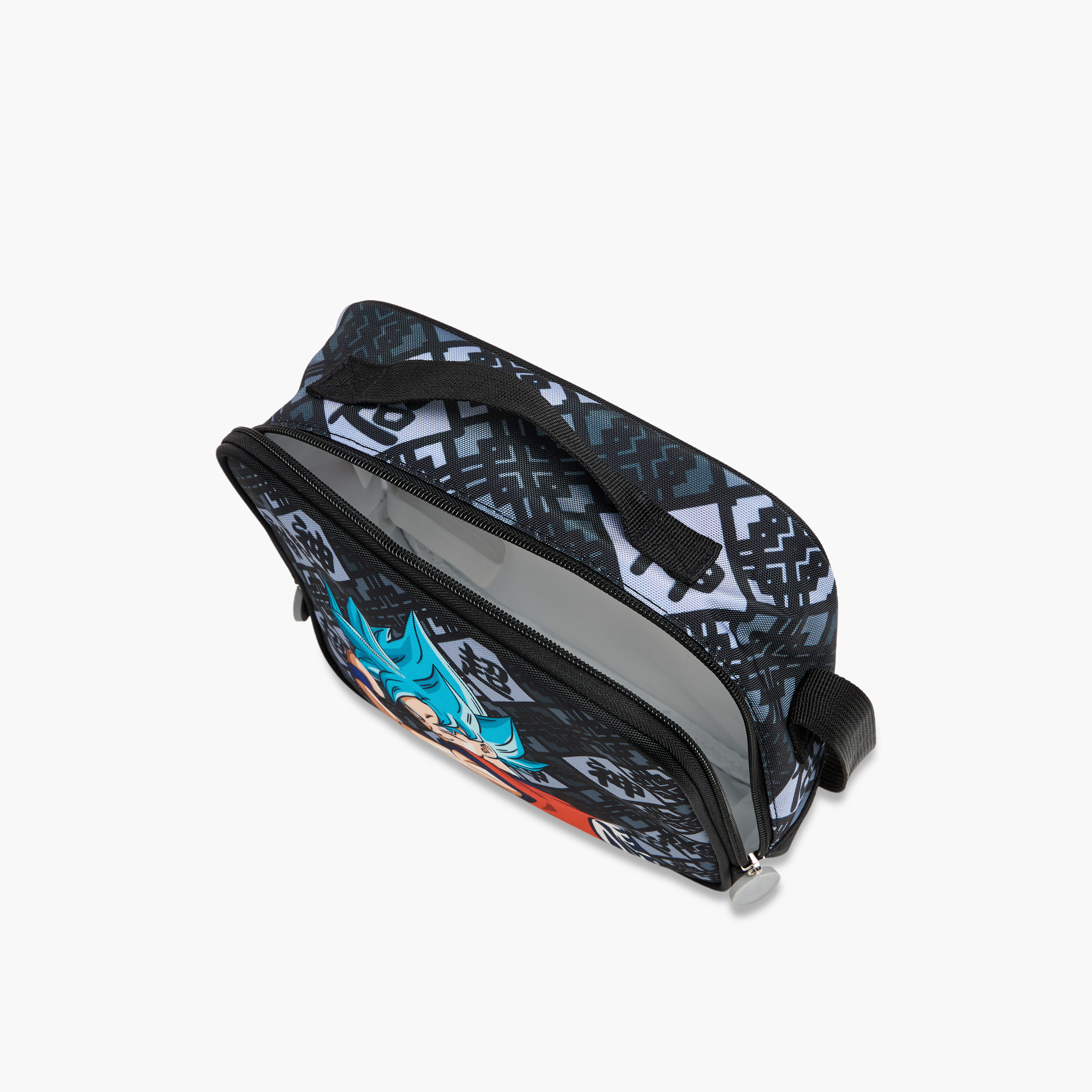Spacetoon Dragon Ball Print Lunch Bag with Zip Closure-school-lunchessentials-lunchbags-image-5