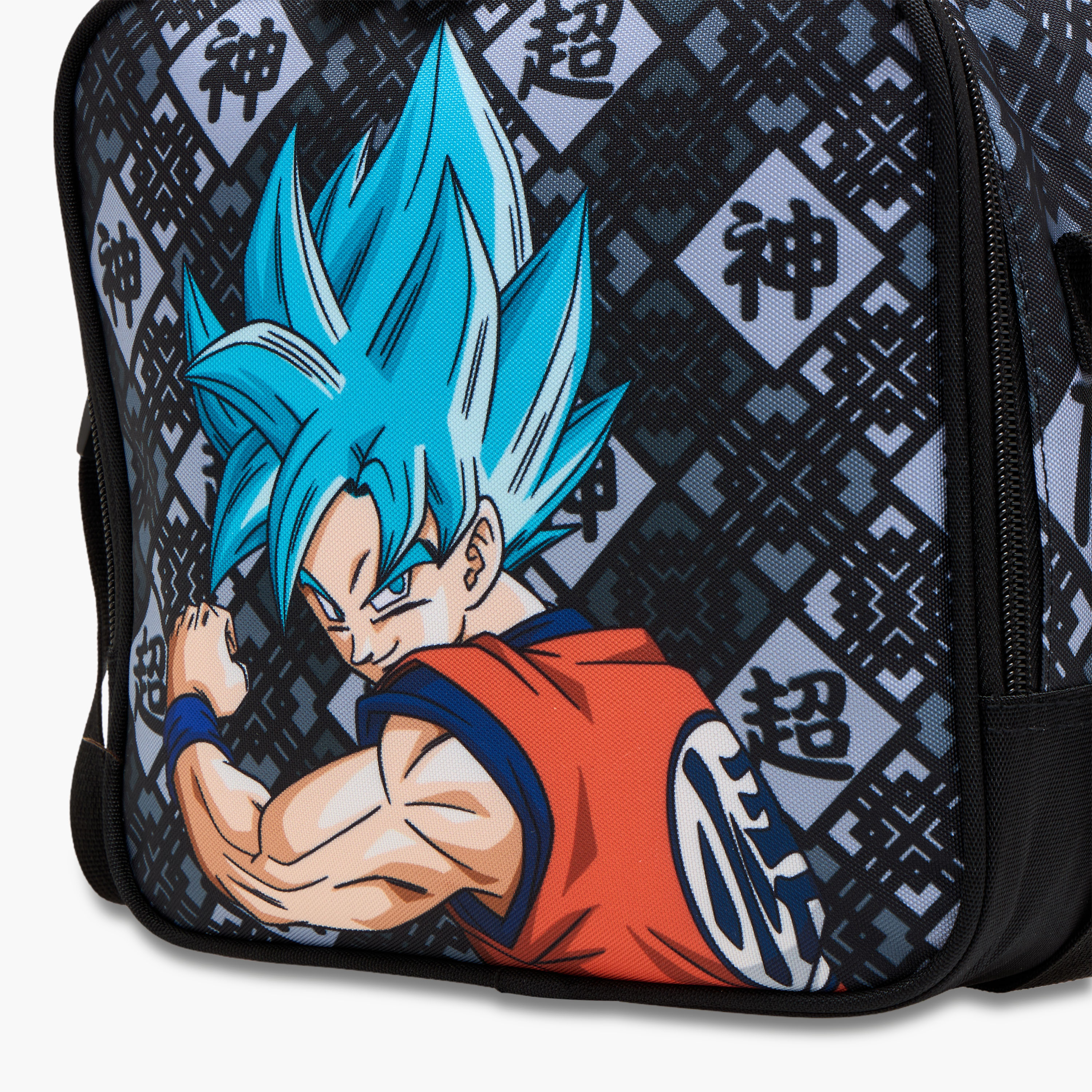 Spacetoon Dragon Ball Print Lunch Bag with Zip Closure-school-lunchessentials-lunchbags-image-8