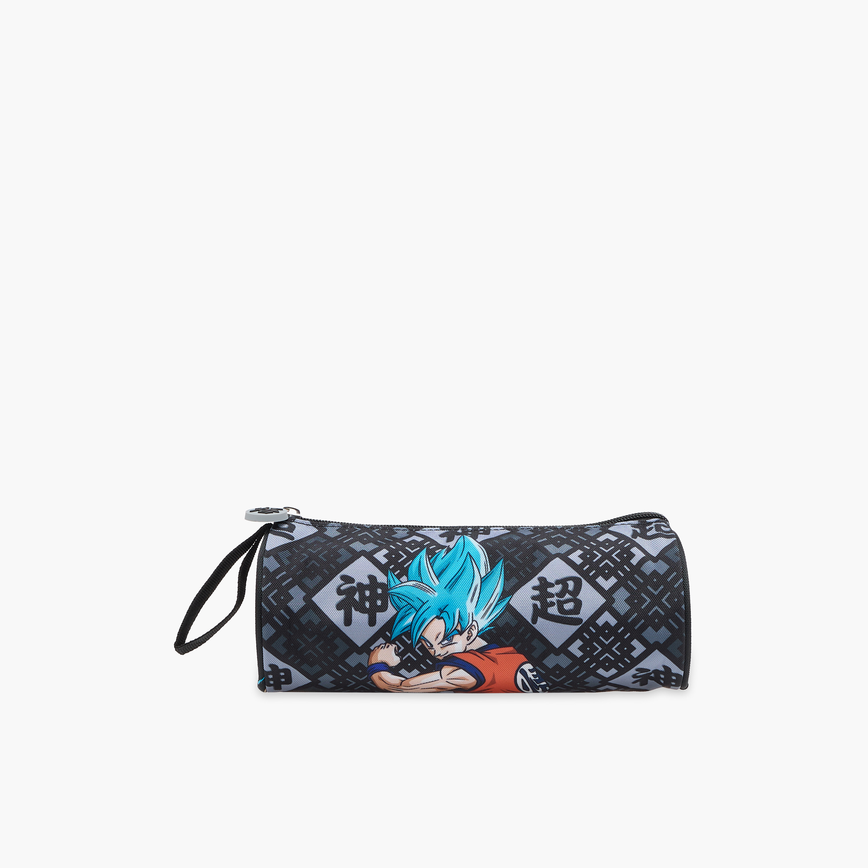 Spacetoon Dragon Ball Print Pencil Pouch with Zip Closure-school-stationery-pencilcases-image-1