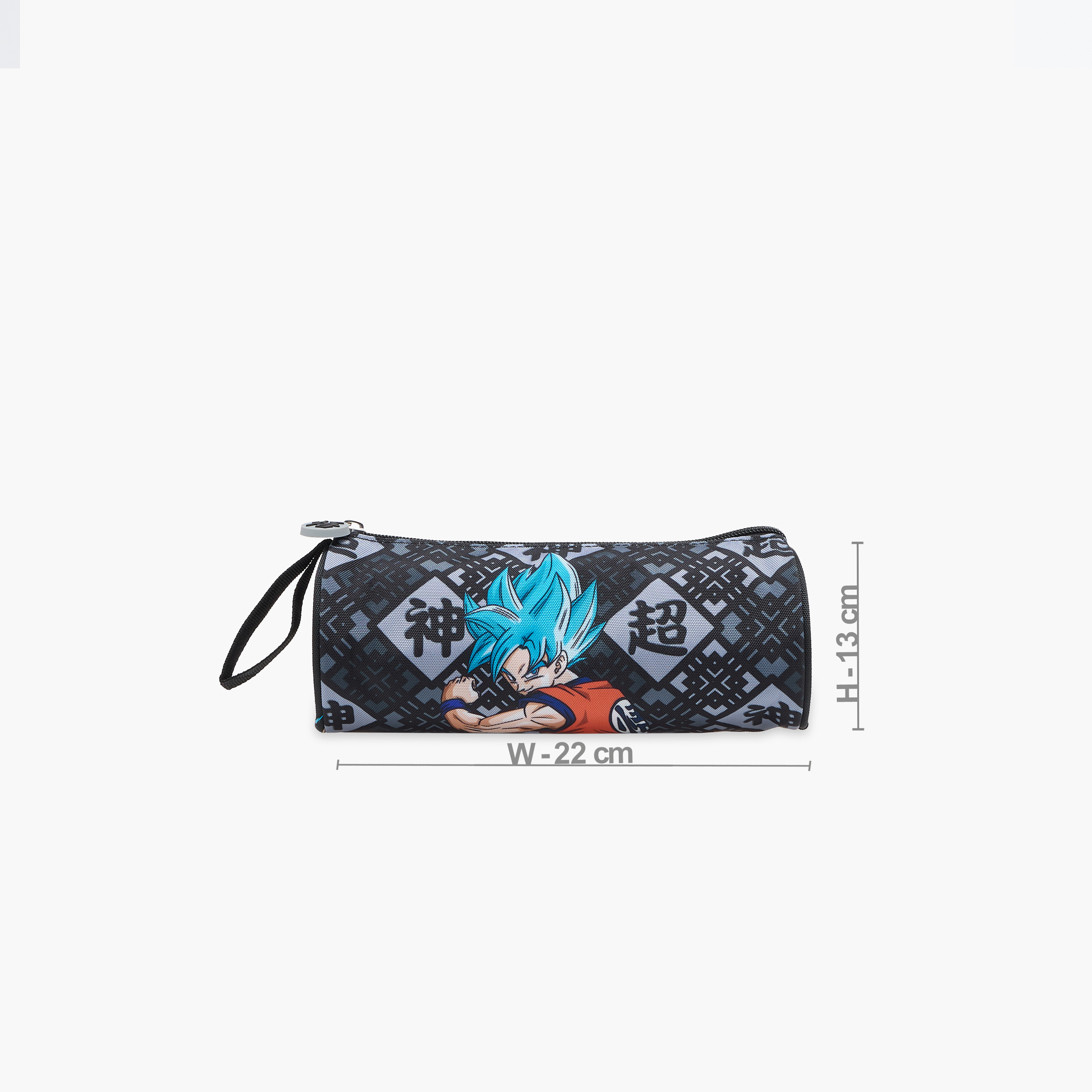 Spacetoon Dragon Ball Print Pencil Pouch with Zip Closure-school-stationery-pencilcases-image-2