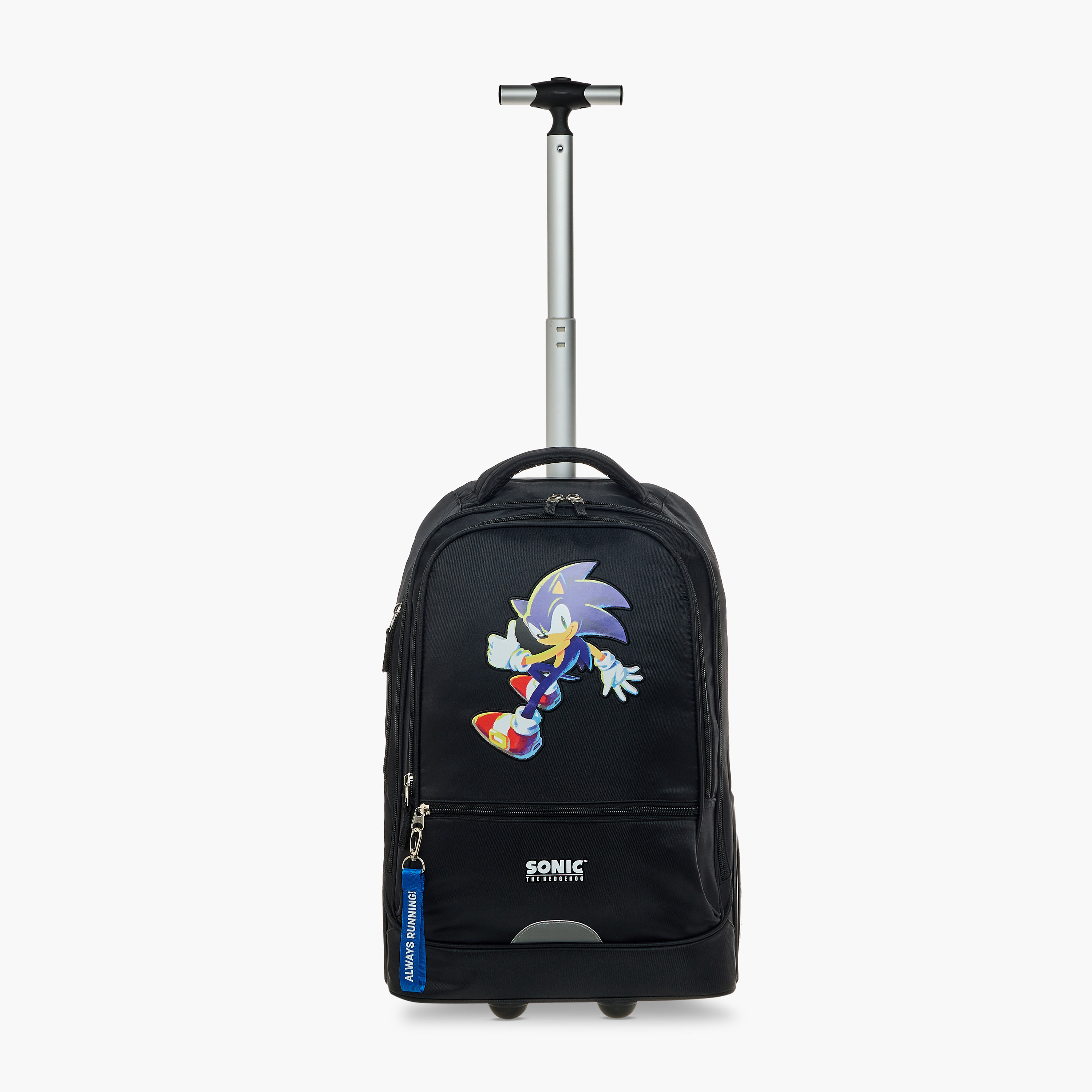 شنطة ترولي بمقبض قابل للسحب وطبعات سونيك ذا هيدجهوج - 18 بوصة-school-bagsandbackpacks-trolleybags-image-8
