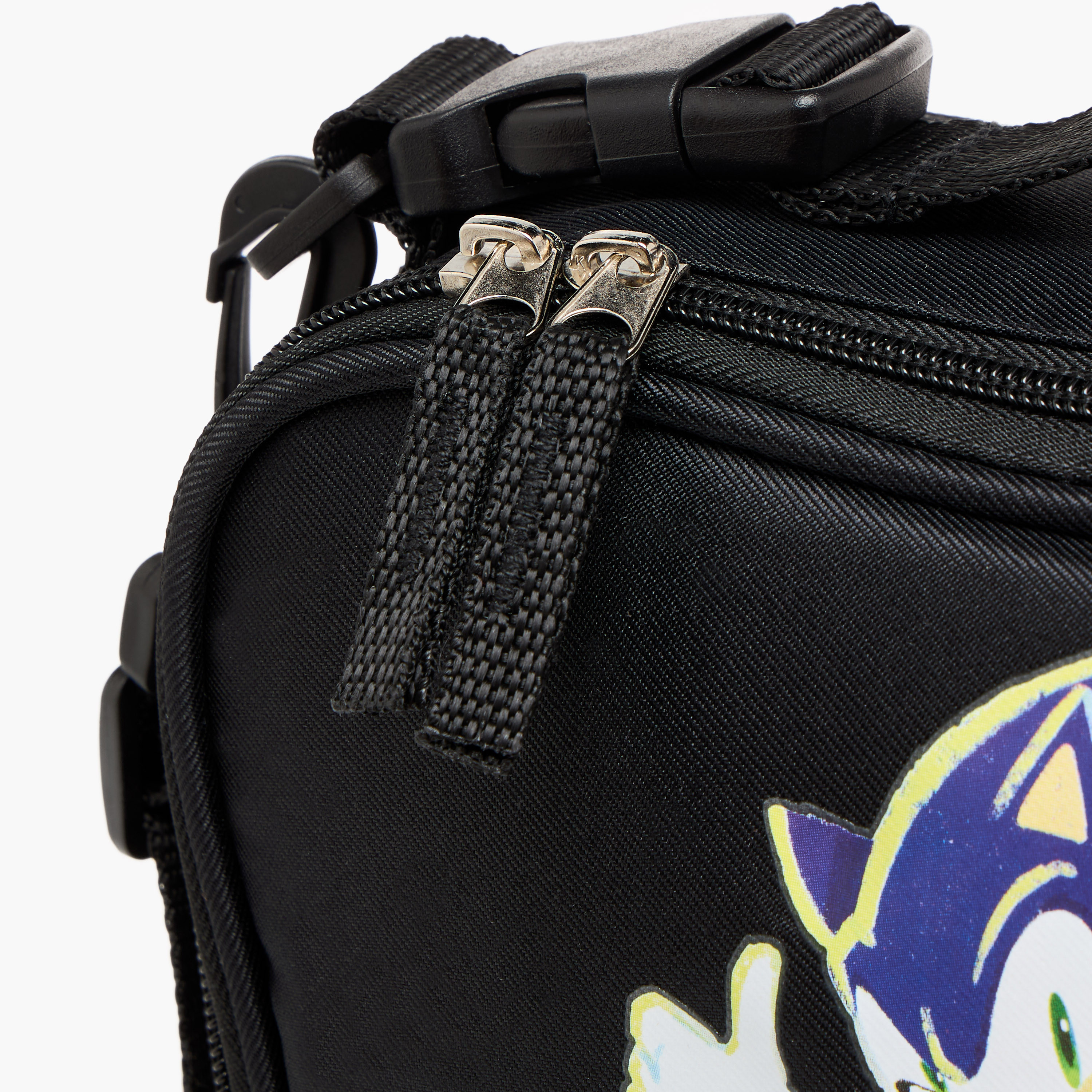 Sonic The Hedgehog Print Lunch Bag with Zip Closure-school-lunchessentials-lunchbags-image-5