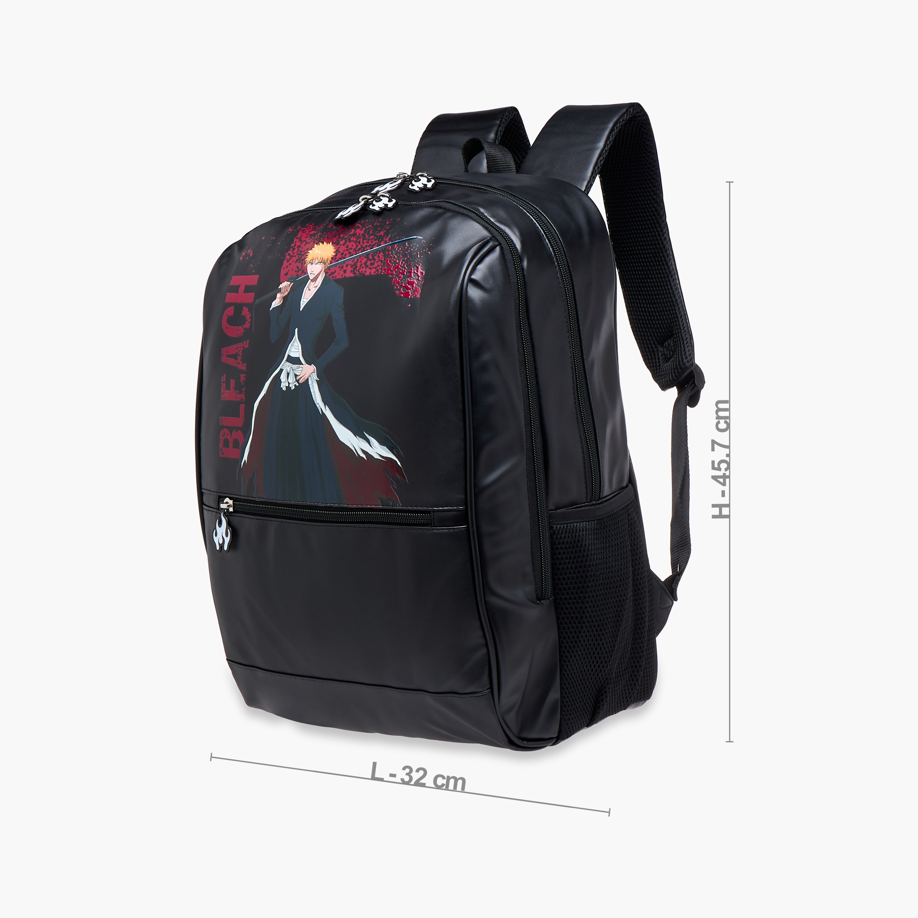 TV Tokyo Anime Print Backpack with Adjustable Straps and Zip Closure-school-bagsandbackpacks-backpacks-image-2