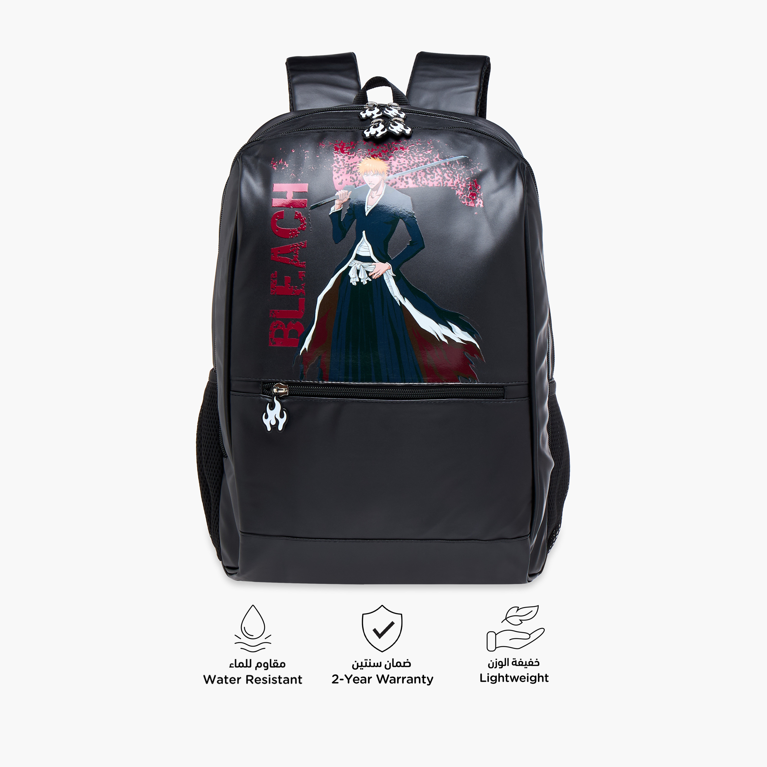 TV Tokyo Anime Print Backpack with Adjustable Straps and Zip Closure-school-bagsandbackpacks-backpacks-image-4