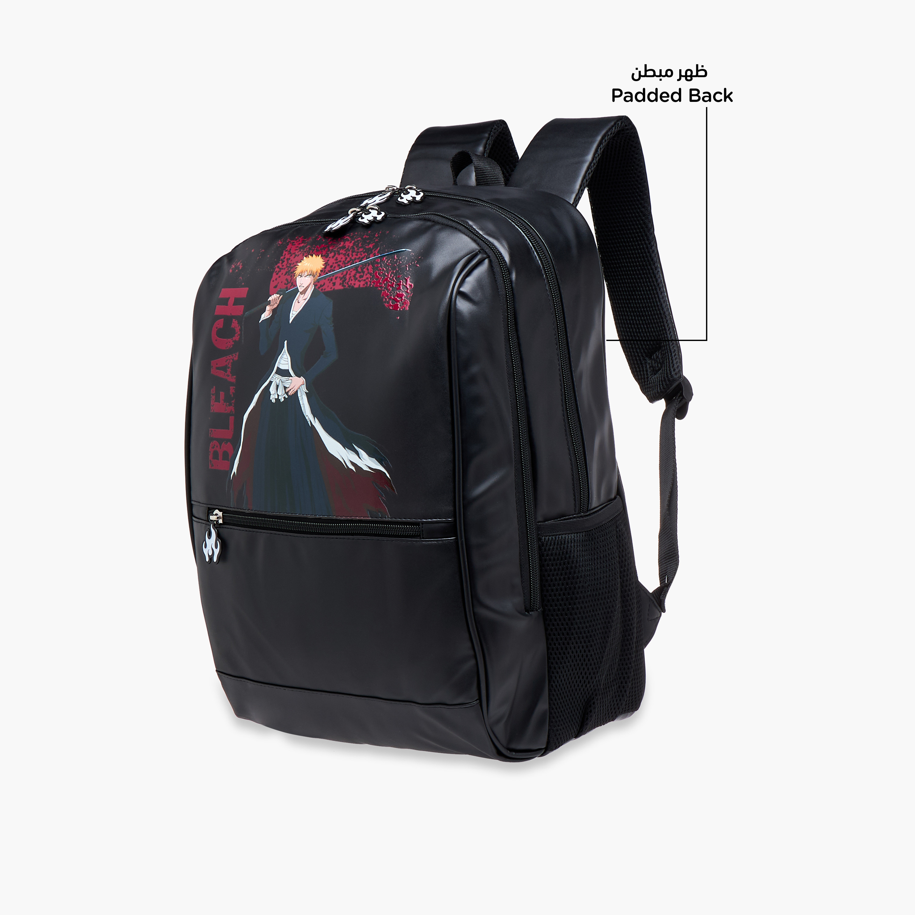 TV Tokyo Anime Print Backpack with Adjustable Straps and Zip Closure-school-bagsandbackpacks-backpacks-image-6