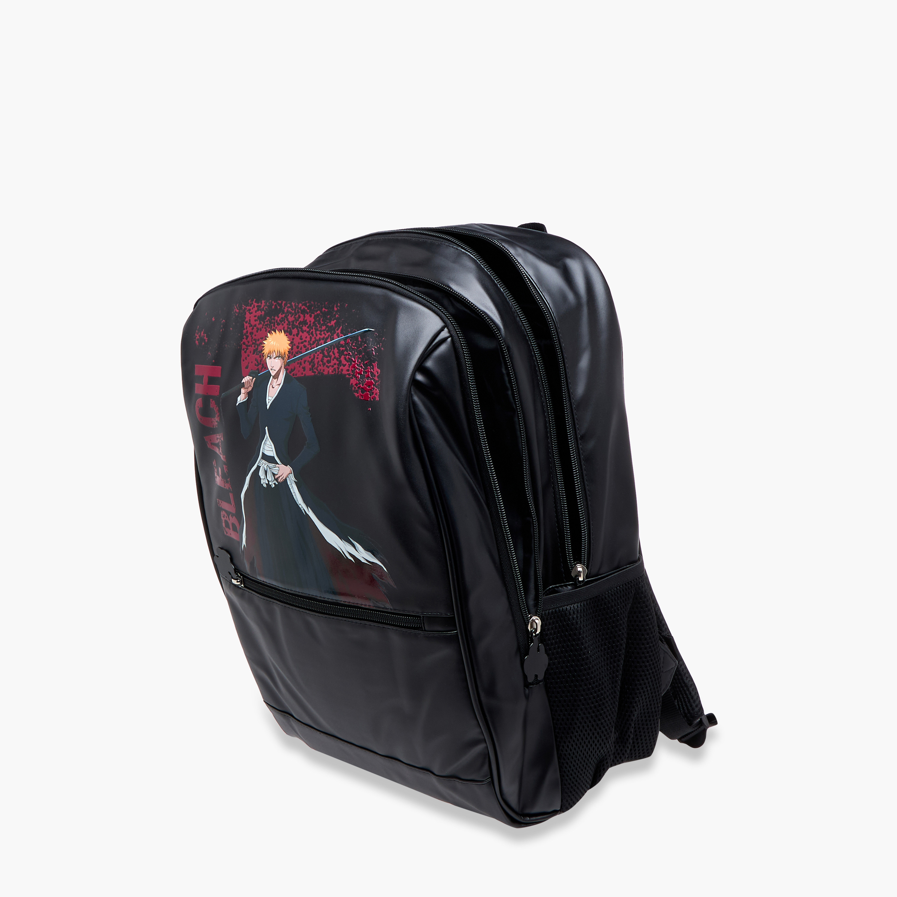 TV Tokyo Anime Print Backpack with Adjustable Straps and Zip Closure-school-bagsandbackpacks-backpacks-image-9