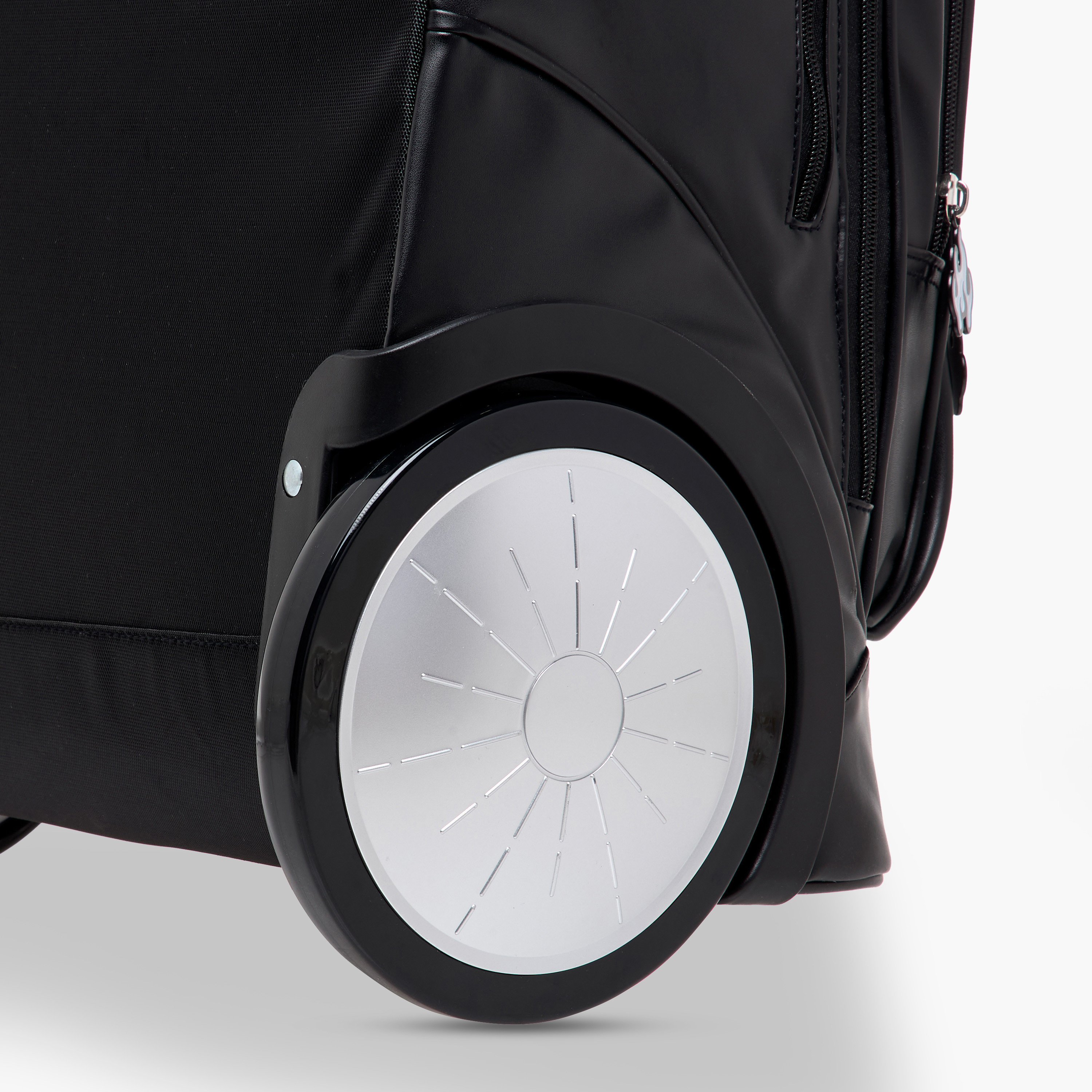 TV Tokyo Anime Print Trolley Bag with Retractable Handle - 18 inches-school-bagsandbackpacks-trolleybags-image-13