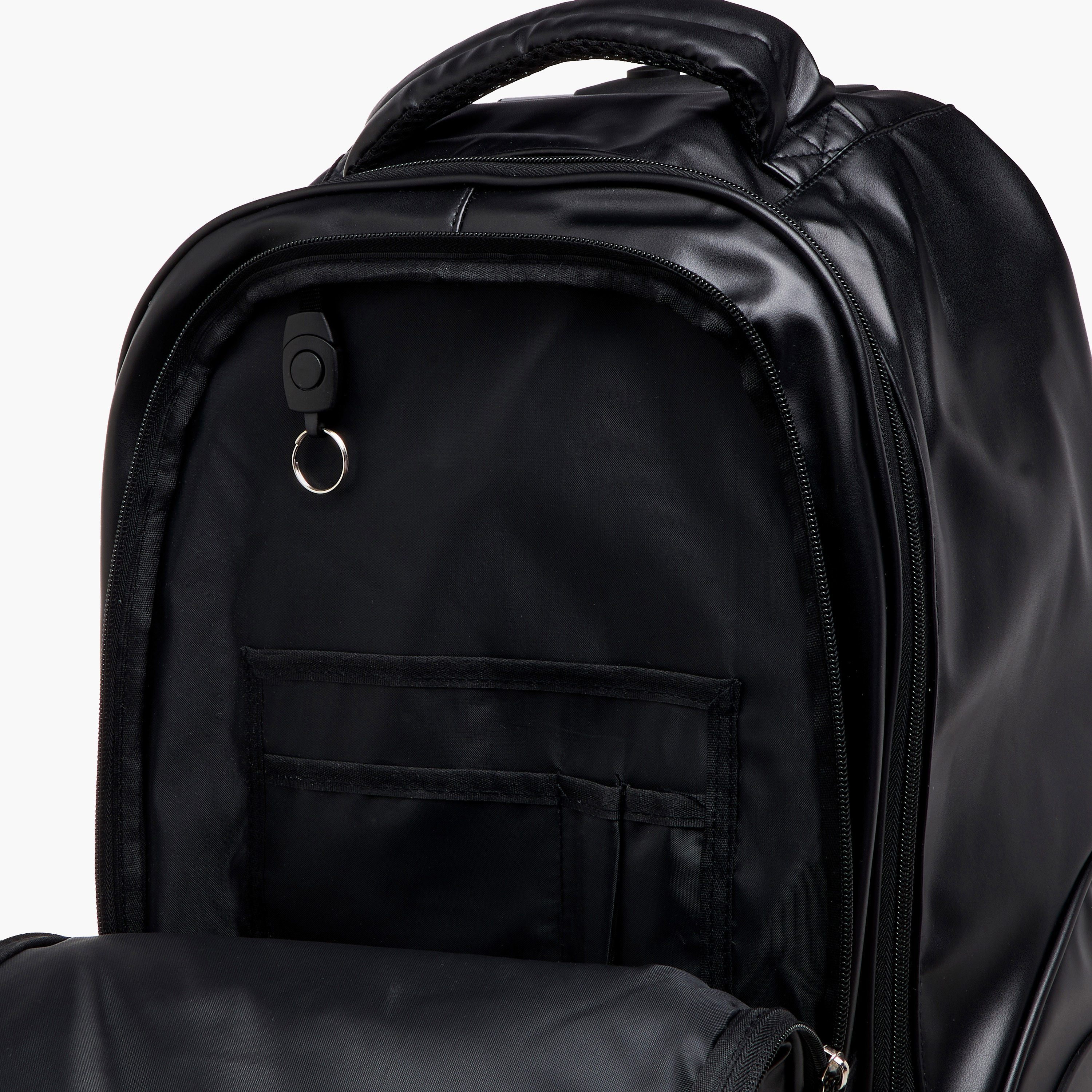 TV Tokyo Anime Print Trolley Bag with Retractable Handle - 18 inches-school-bagsandbackpacks-trolleybags-image-15