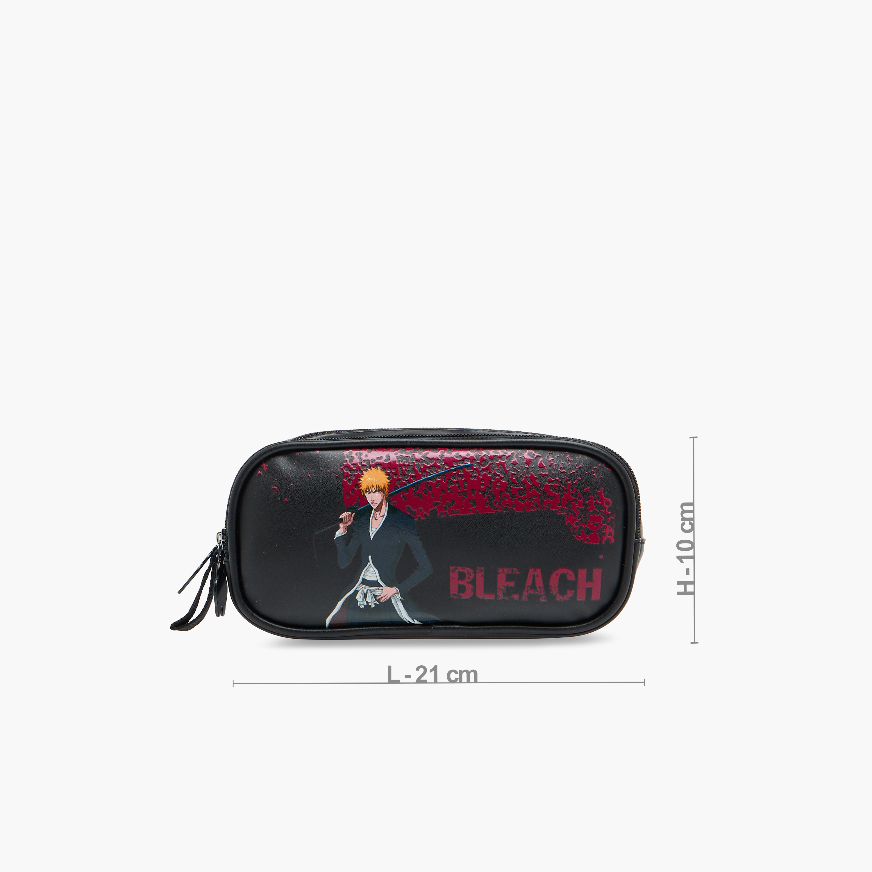 TV Tokyo Bleach Print Pencil Pouch with Zip Closure-school-stationery-pencilcases-image-2