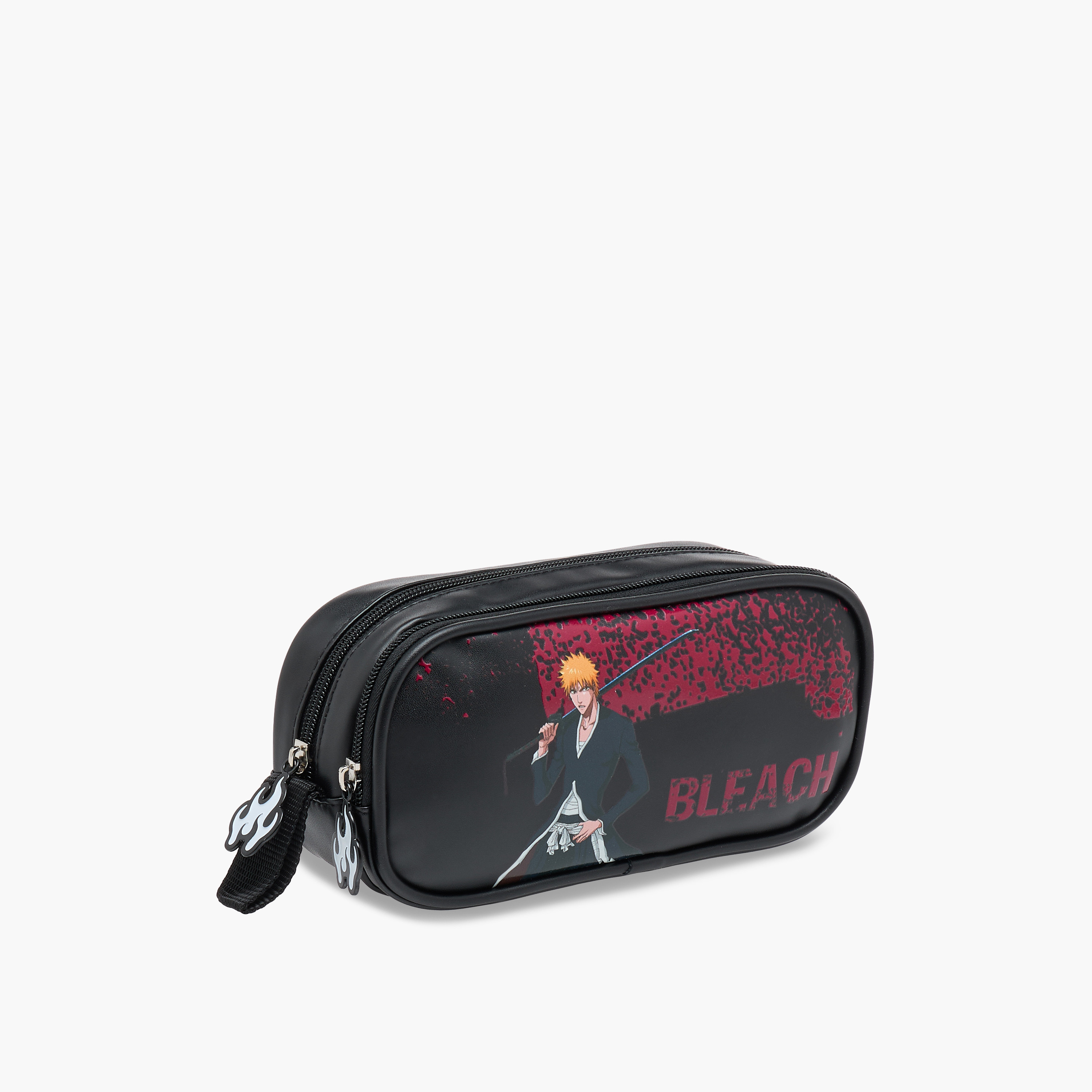 TV Tokyo Bleach Print Pencil Pouch with Zip Closure-school-stationery-pencilcases-image-3