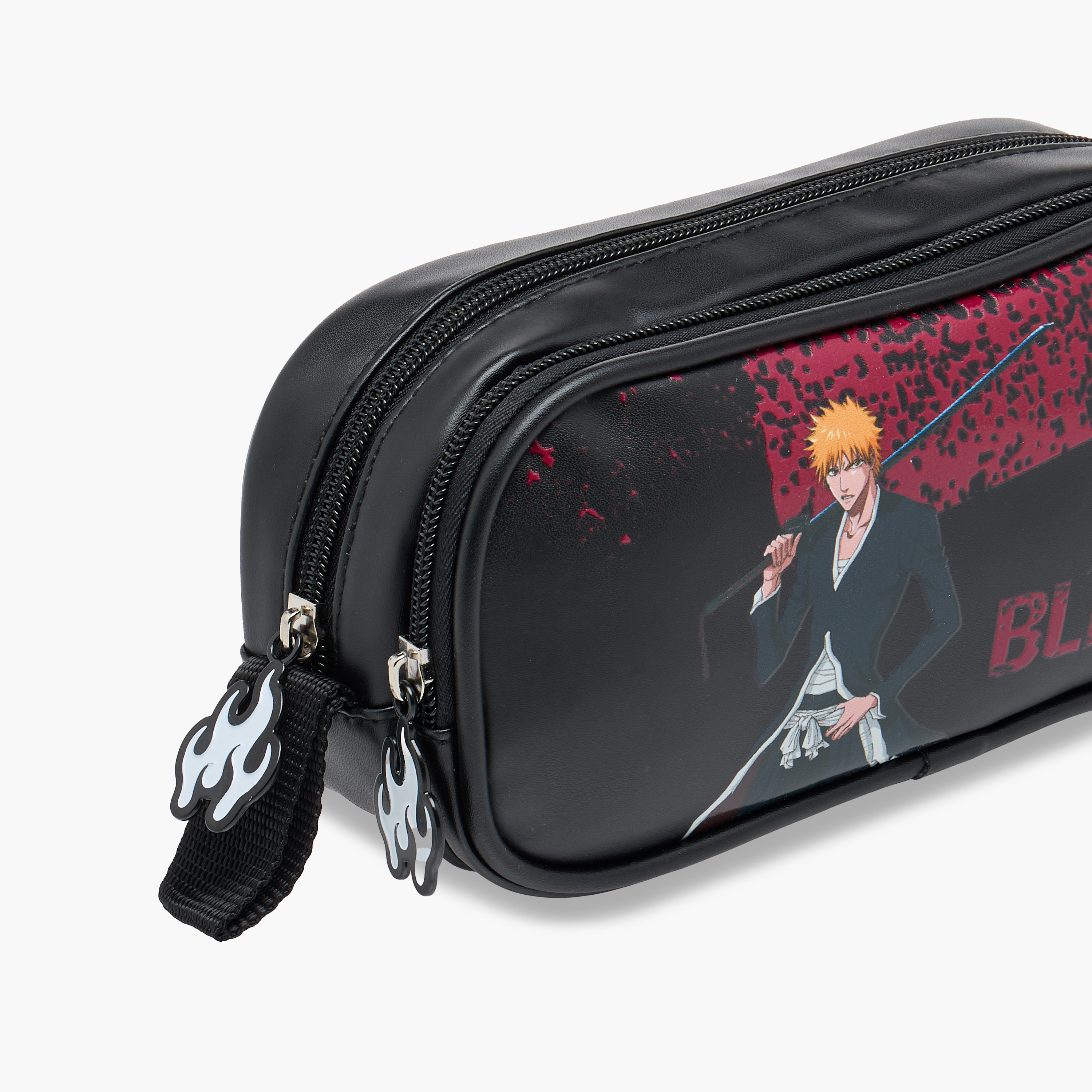 TV Tokyo Bleach Print Pencil Pouch with Zip Closure-school-stationery-pencilcases-image-6