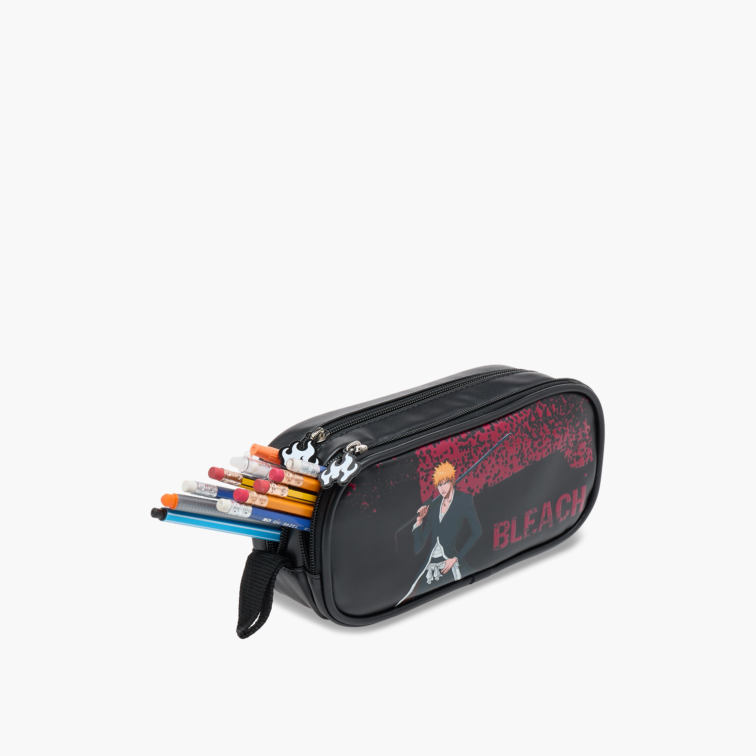 TV Tokyo Bleach Print Pencil Pouch with Zip Closure-school-stationery-pencilcases-image-7