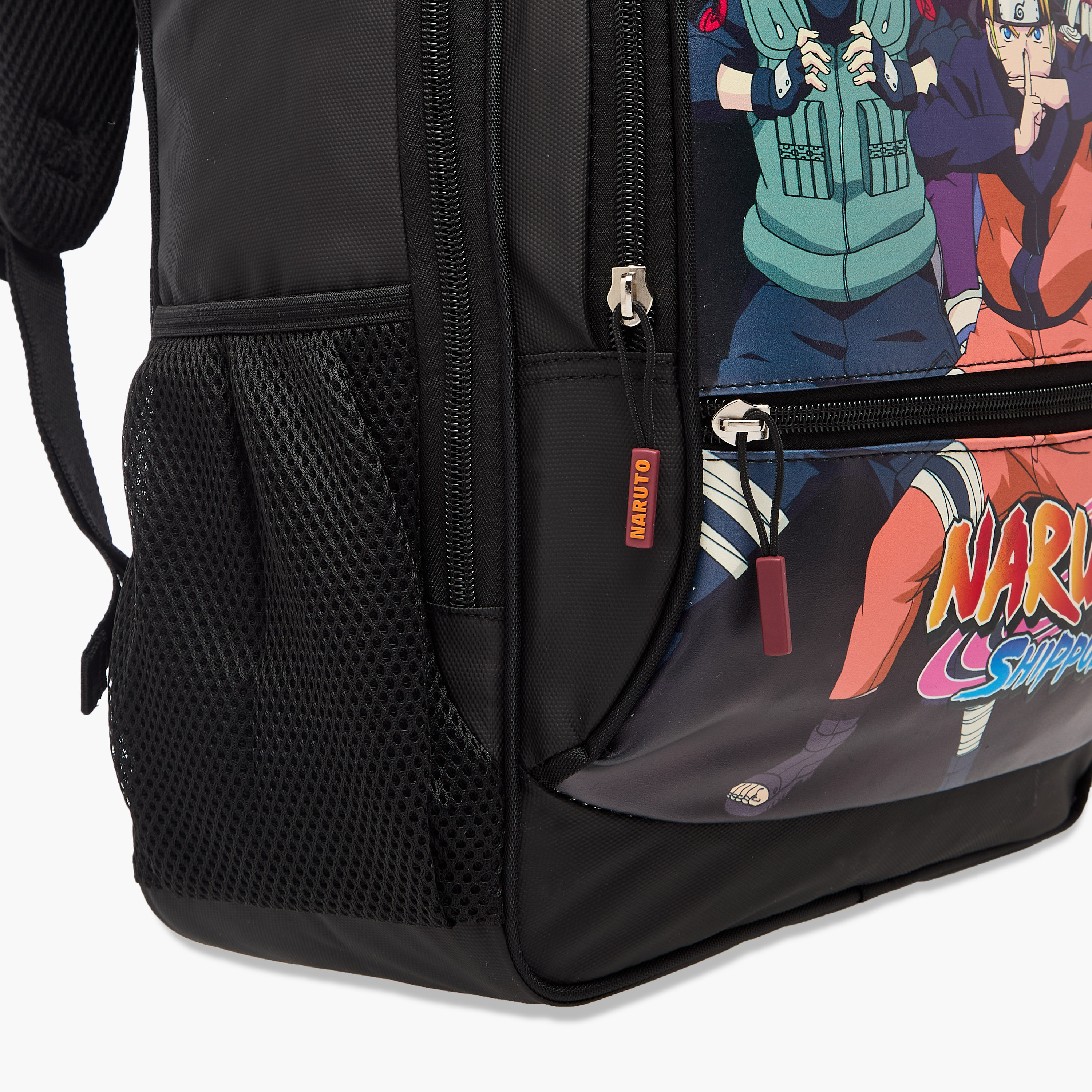 شنطة ظهر بطبعات ناروتو من تي في طوكيو بحمالات قابلة للتعديل وسحّاب إغلاق - 18 بوصة-school-bagsandbackpacks-backpacks-image-8