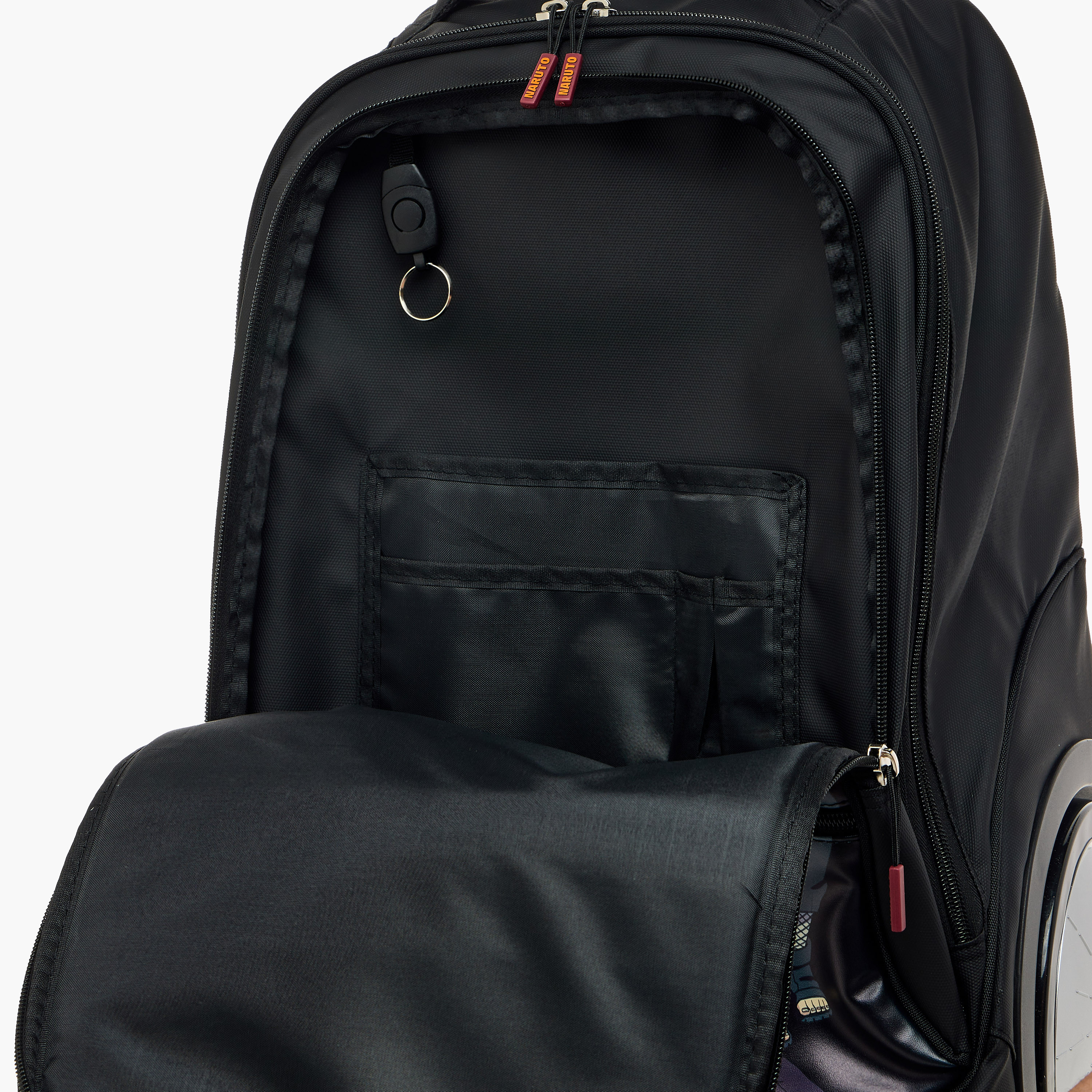 شنطة ترولي بمقبض قابل للسحب وطبعات - 18 بوصة-school-bagsandbackpacks-trolleybags-image-12