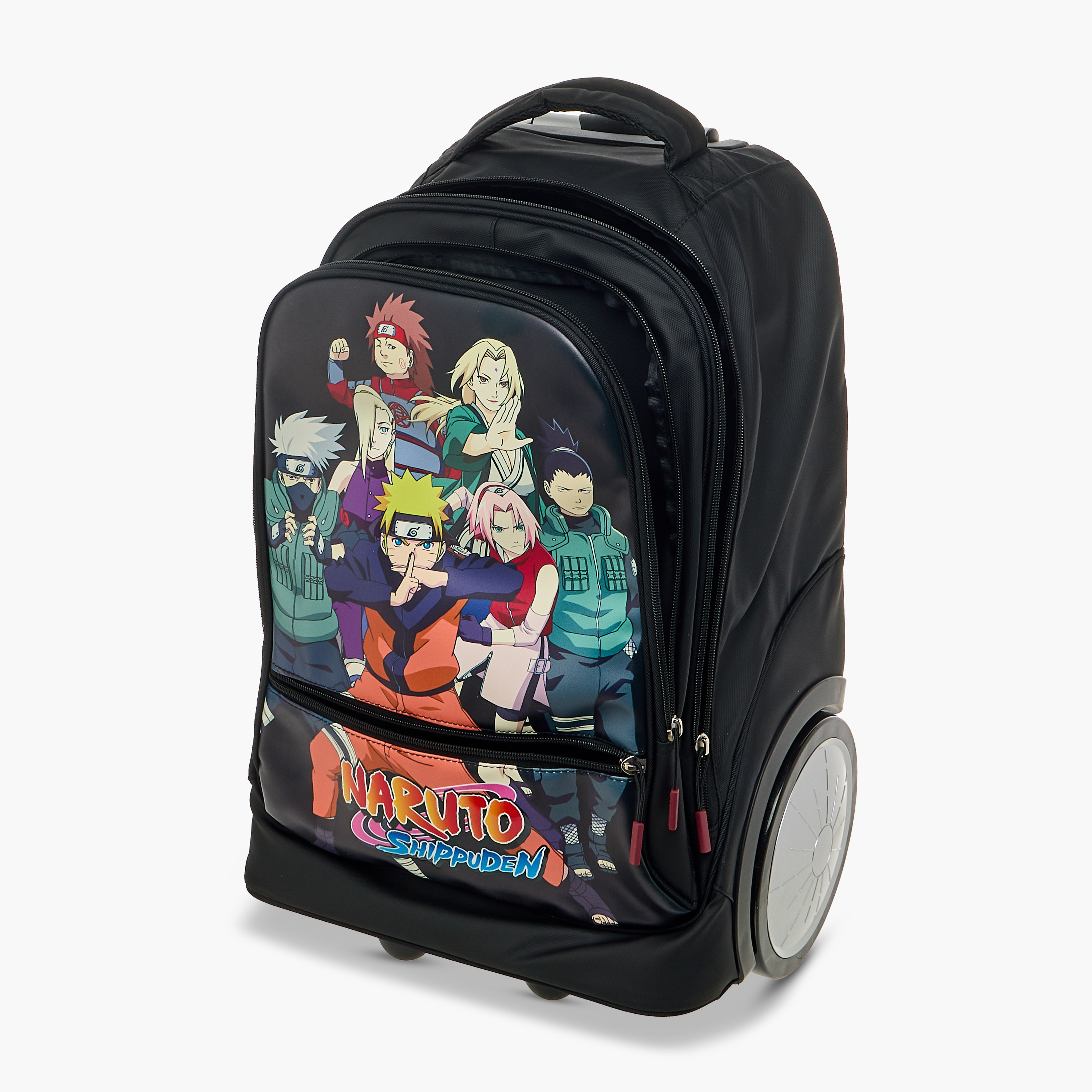شنطة ترولي بمقبض قابل للسحب وطبعات - 18 بوصة-school-bagsandbackpacks-trolleybags-image-13