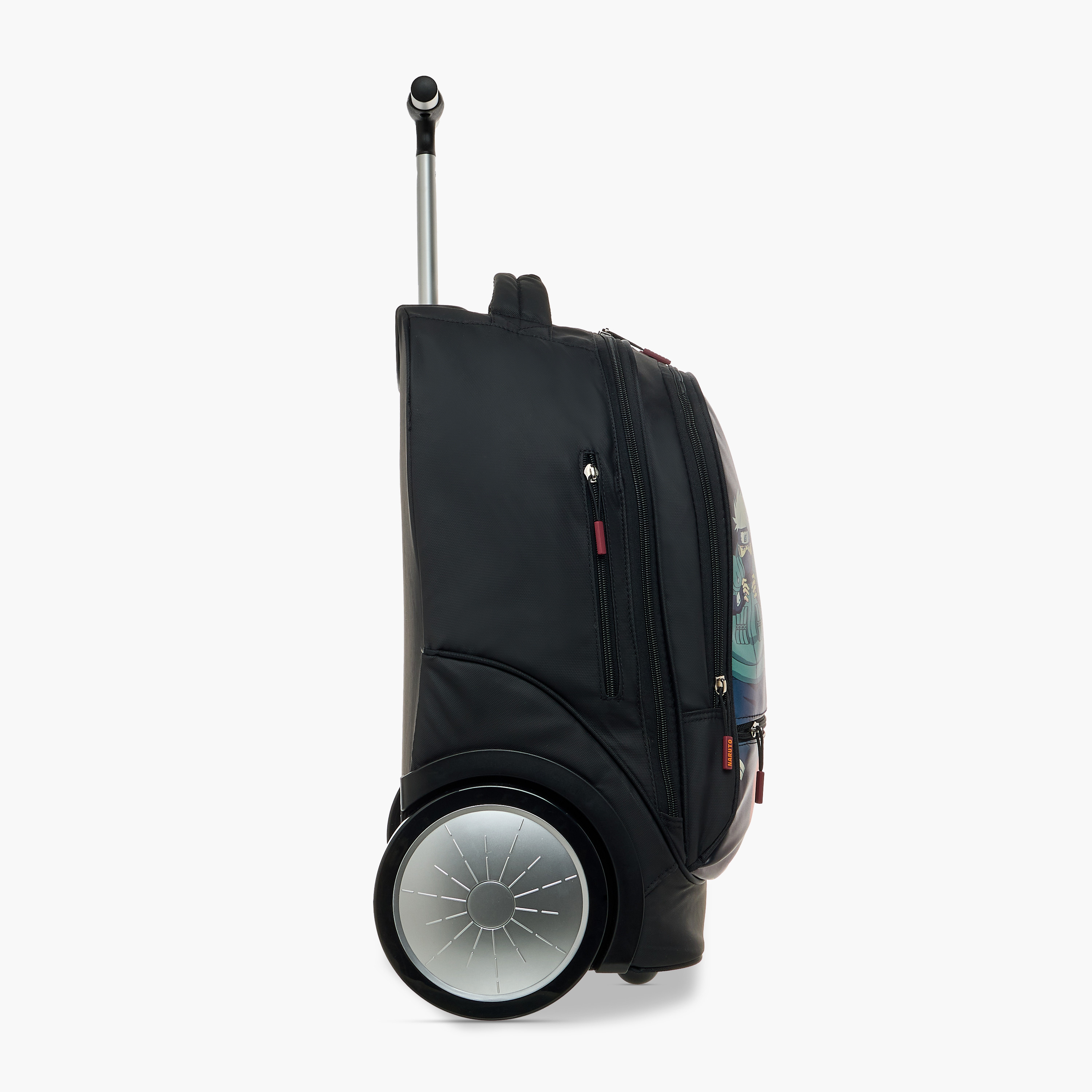 شنطة ترولي بمقبض قابل للسحب وطبعات - 18 بوصة-school-bagsandbackpacks-trolleybags-image-3