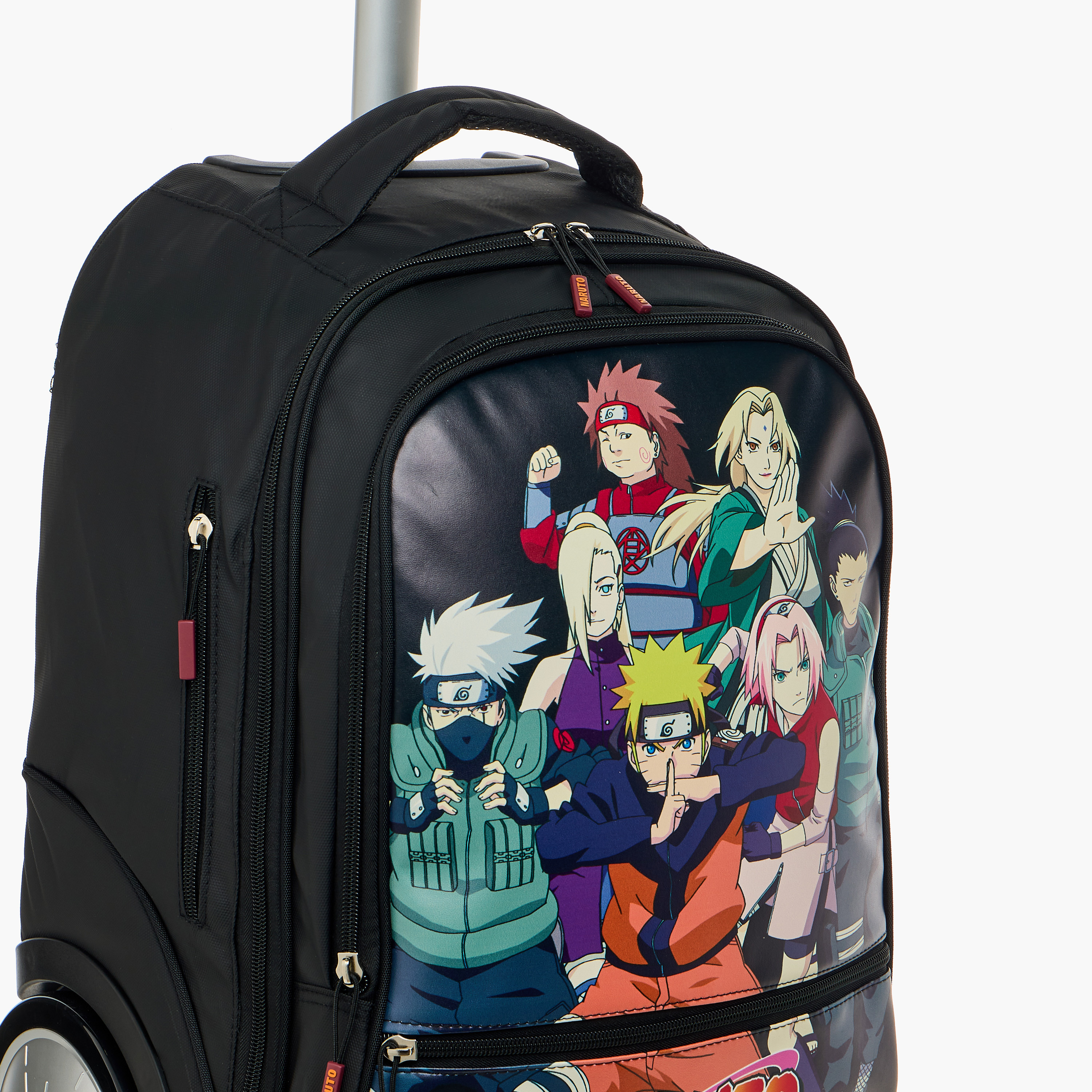 شنطة ترولي بمقبض قابل للسحب وطبعات - 18 بوصة-school-bagsandbackpacks-trolleybags-image-8