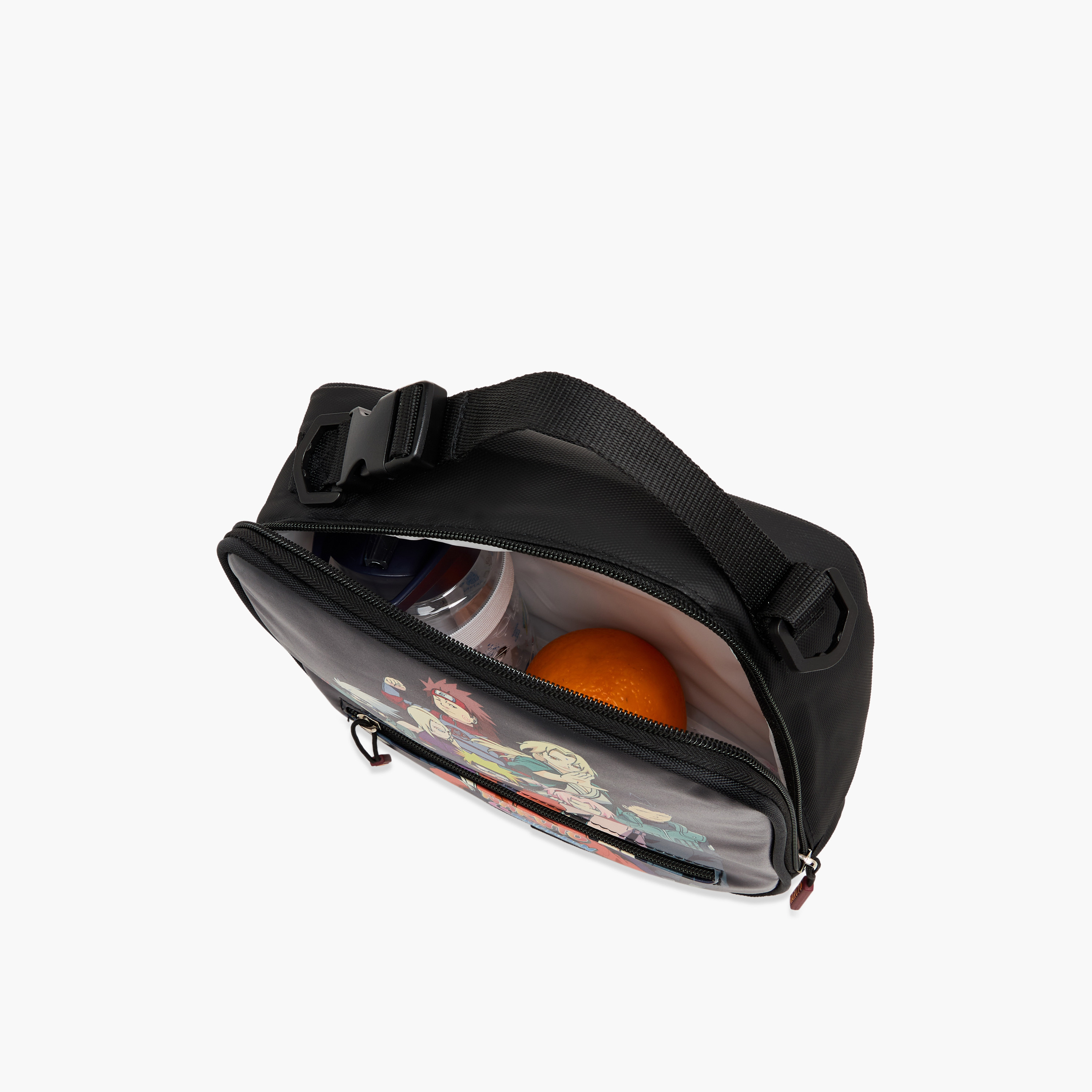 TV Tokyo Naruto Print Lunch Bag with Zip Closure-school-lunchessentials-lunchbags-image-8