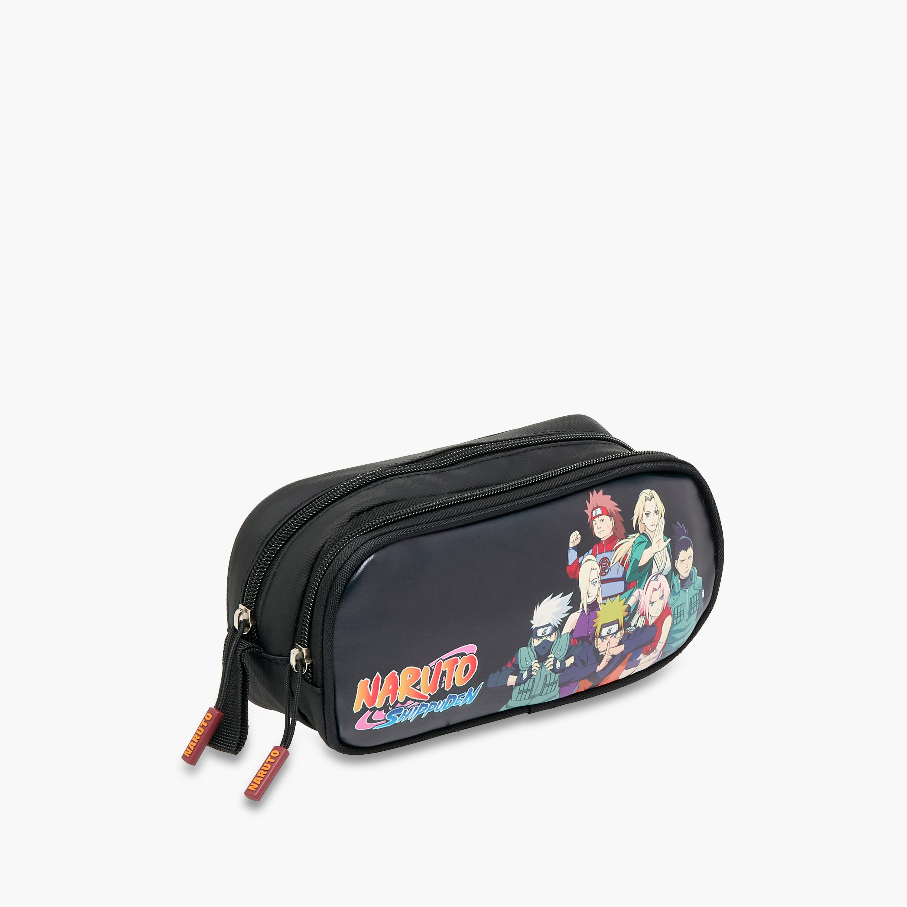 TV Tokyo Naruto Print Pencil Pouch with Zip Closure-school-stationery-pencilcases-image-8