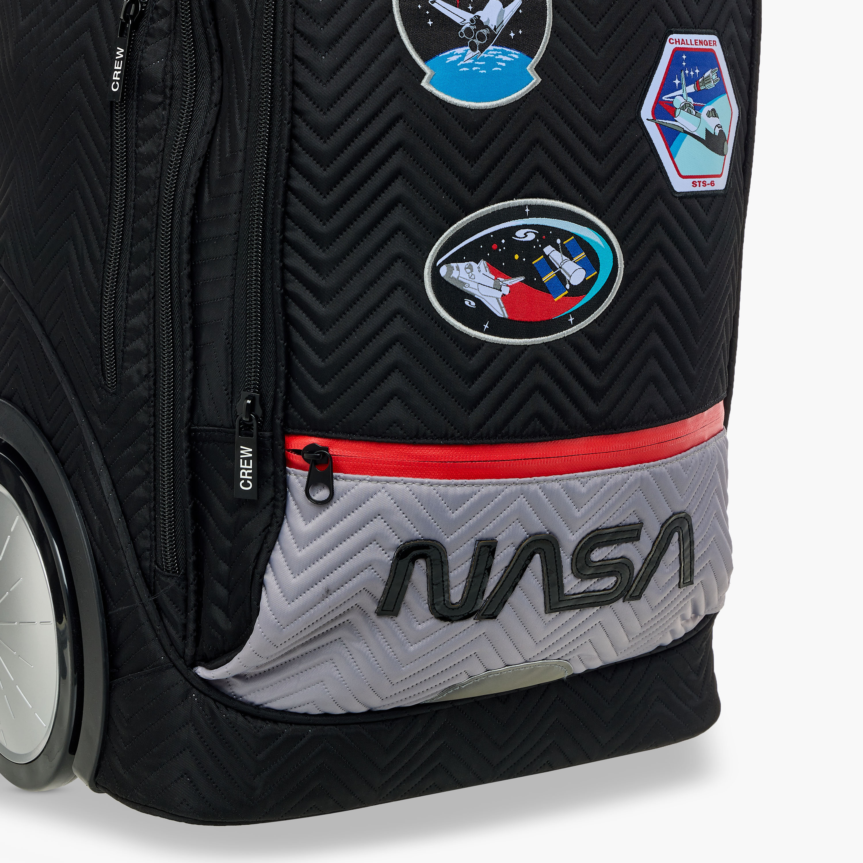 NASA Printed Trolley Backpack with Retractable Handle - 18 inches-school-bagsandbackpacks-trolleybags-image-10