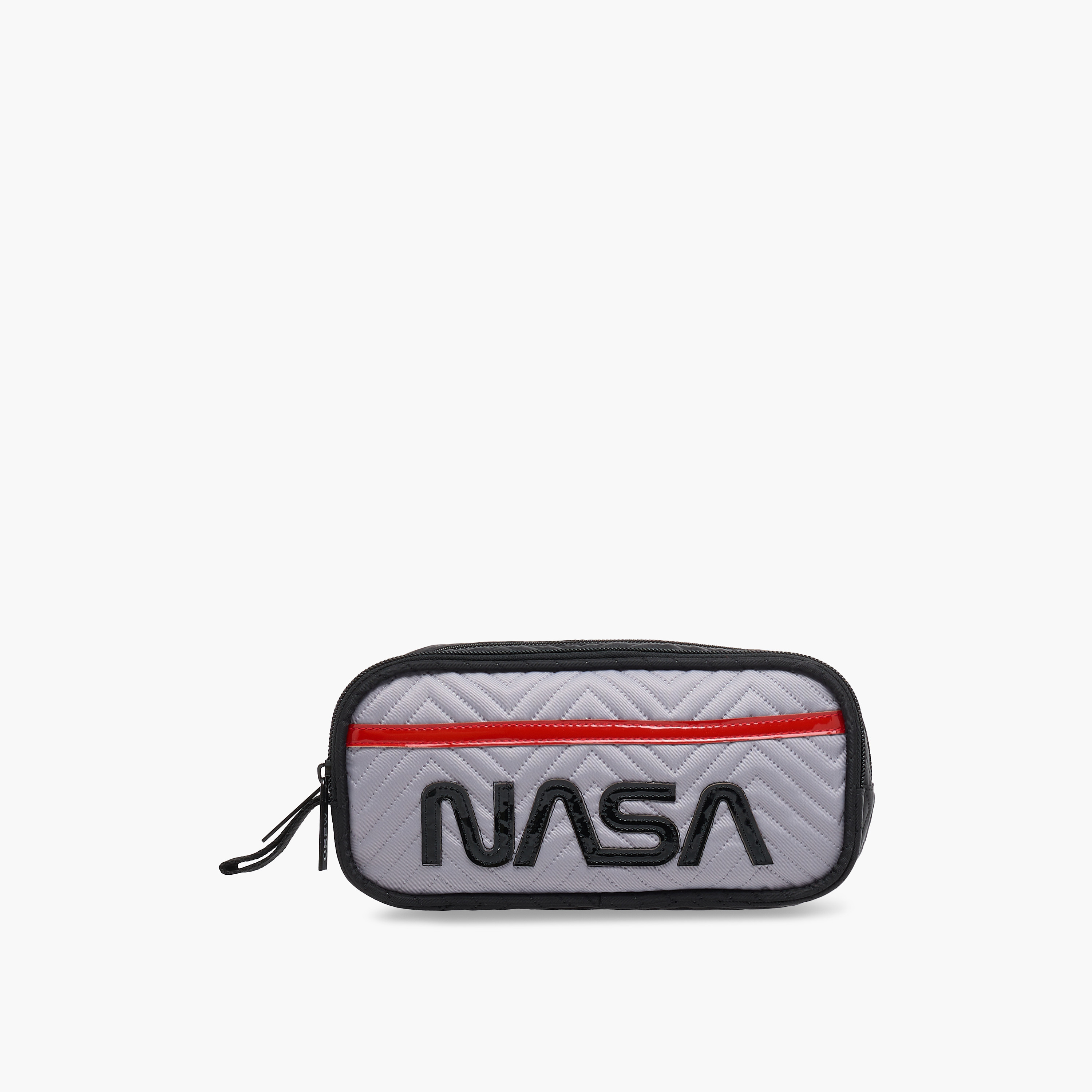 NASA Quilted Pencil Pouch with Zip Closure-school-stationery-pencilcases-image-1